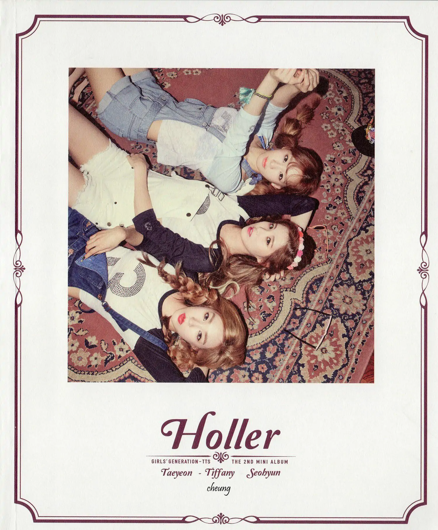 TaeTiSeo 韩国少女时代《HOLLER》[PB] 