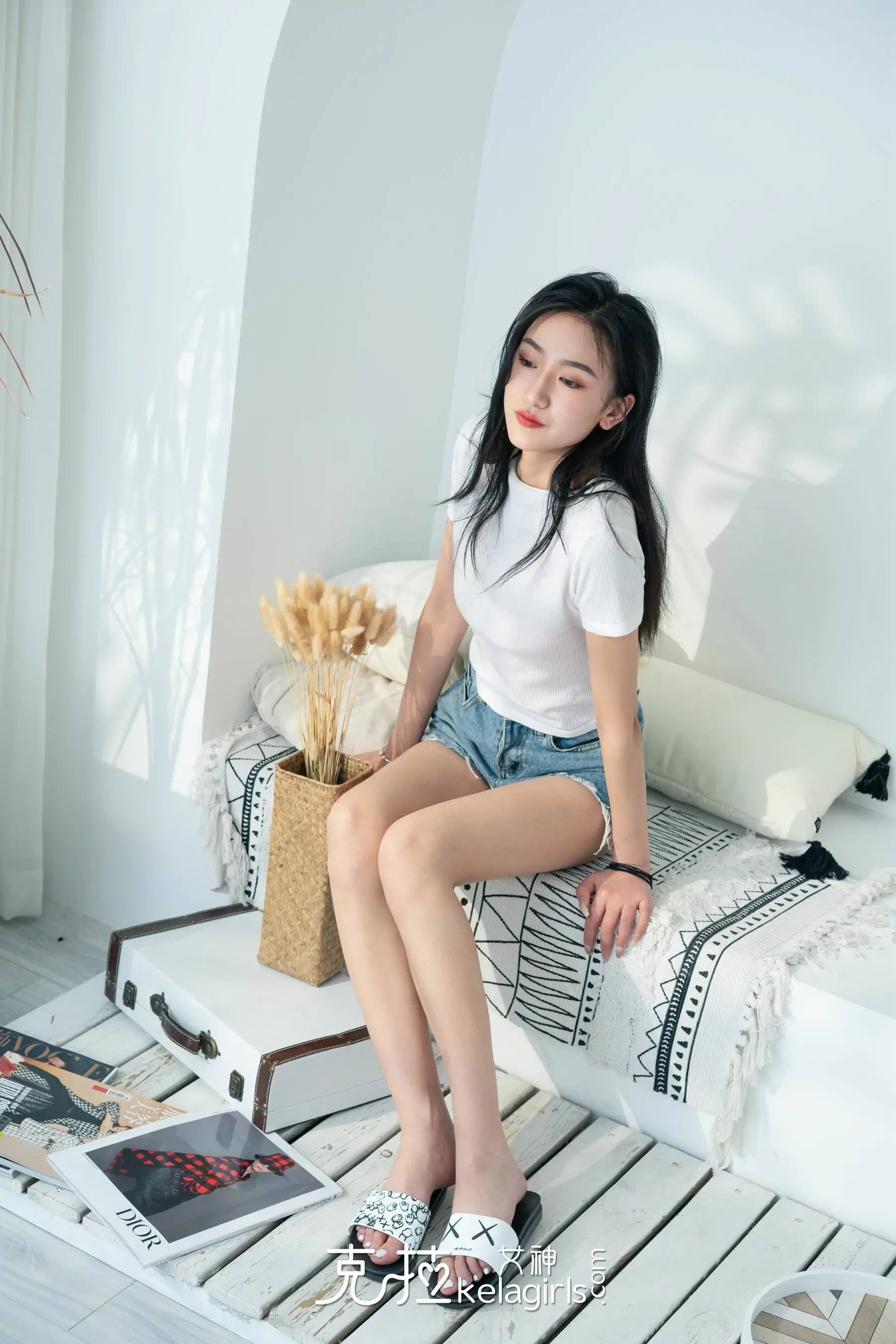 [克拉女神Kelagirls]  燕妮 简约凉拖