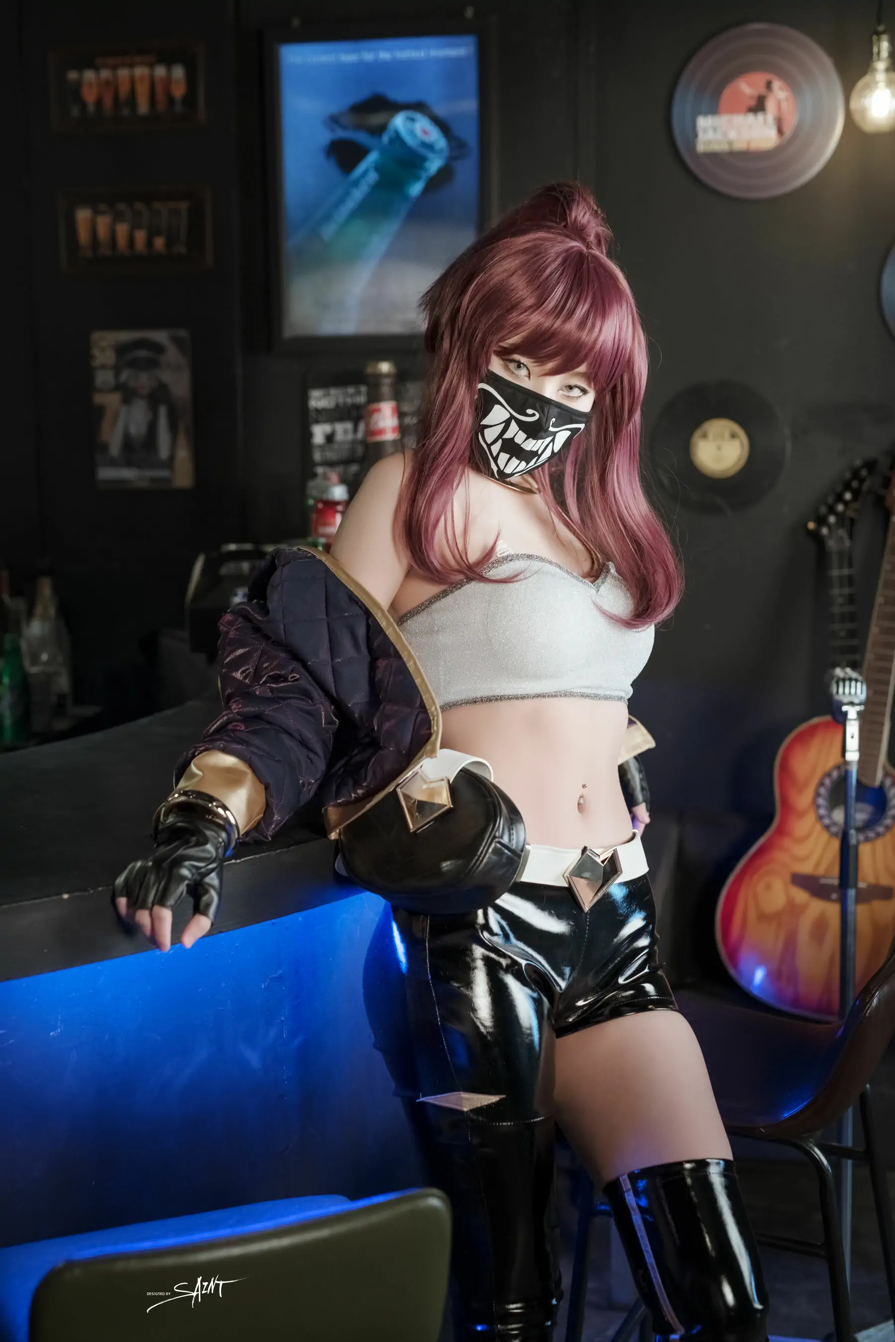 [saintphotolife]  Yuna - Yuna's Cos Vol.04 KDA Akali & Nier Automata