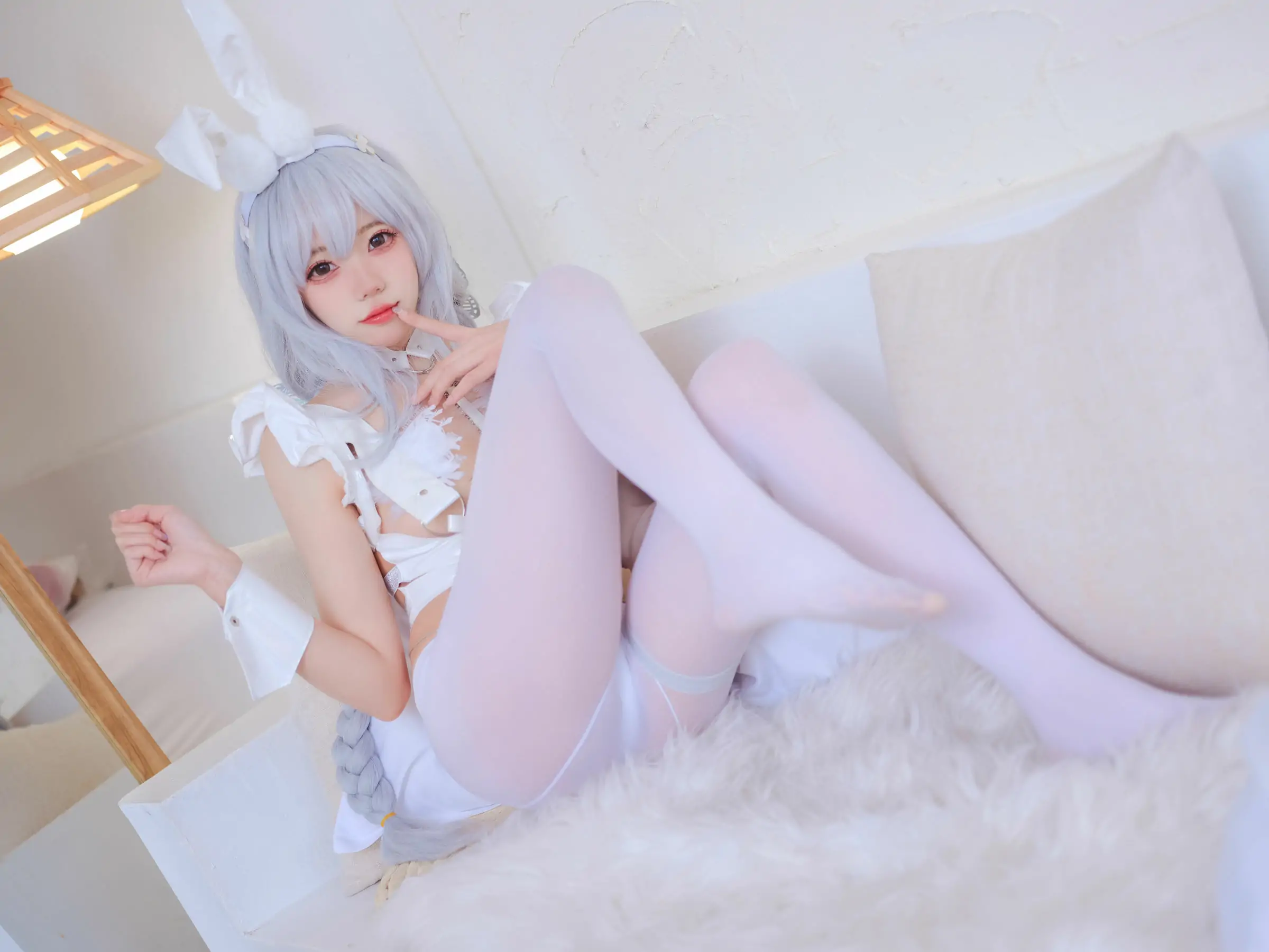 [福利COS] 咬一口兔娘 - 恶毒兔女郎