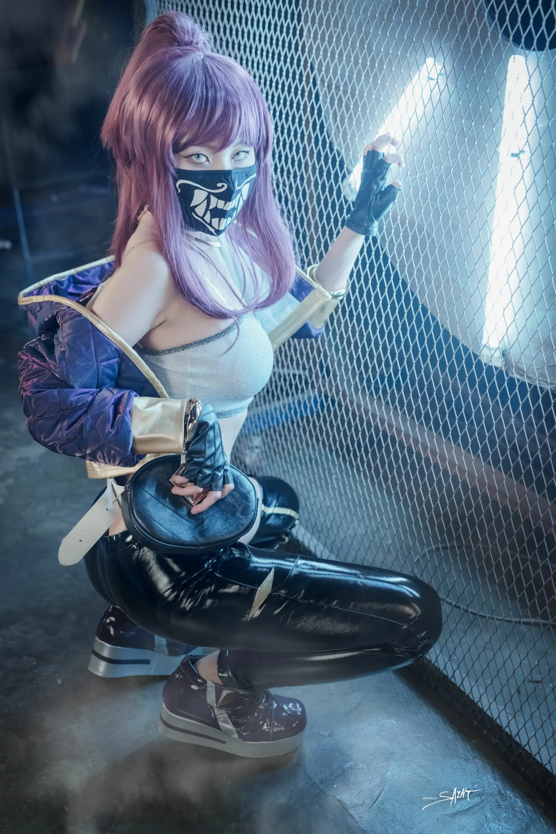 [saintphotolife]  Yuna - Yuna's Cos Vol.04 KDA Akali & Nier Automata