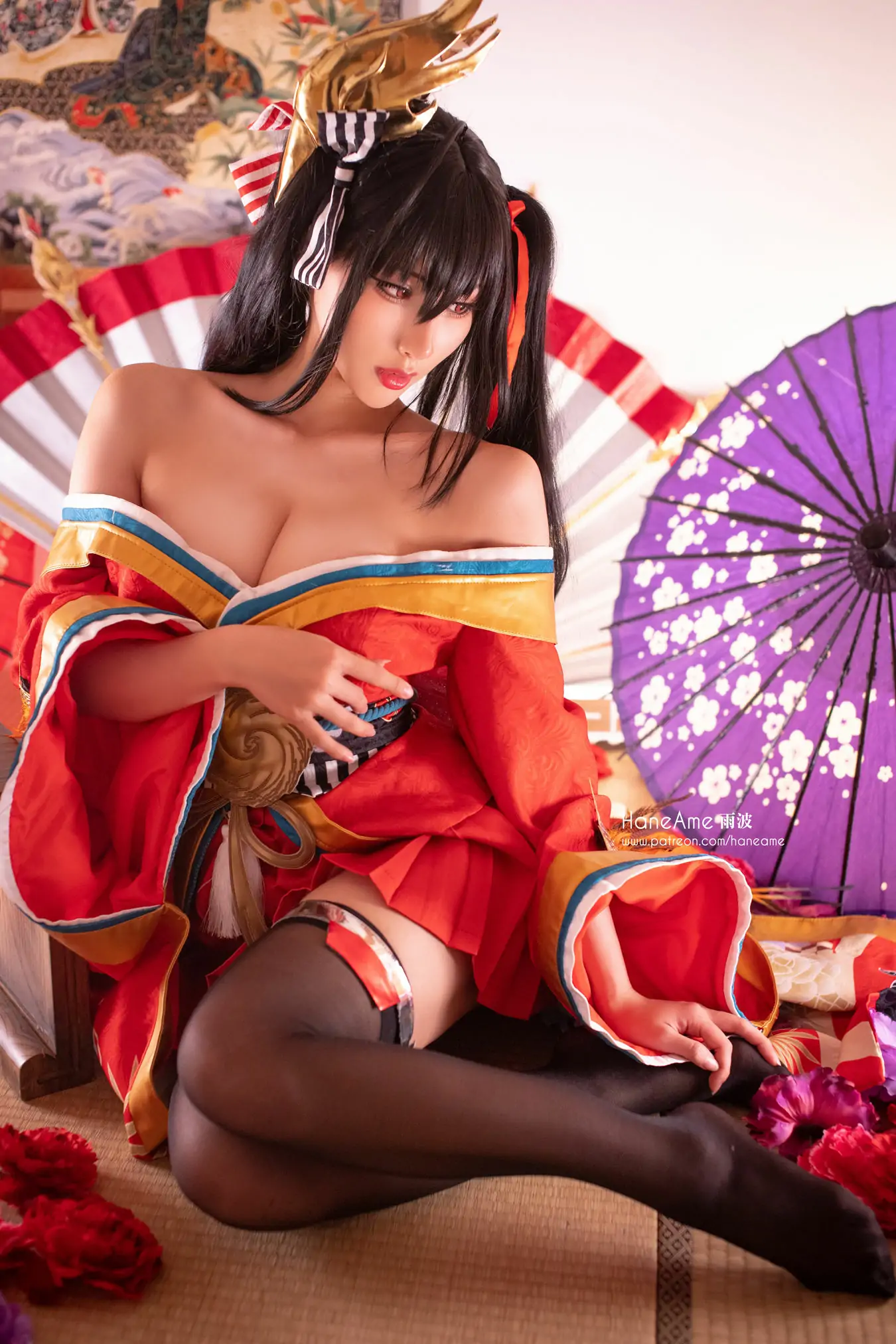 Hane Ame 雨波写真 - Taihou official kimono (Azur Lane)