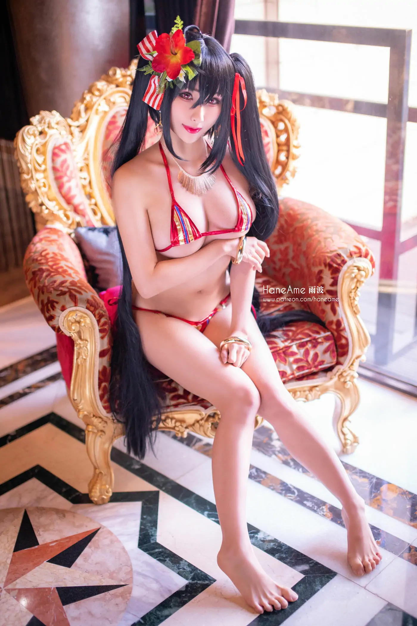 Hane Ame 雨波写真 - Taihou bikini (Azur Lane)