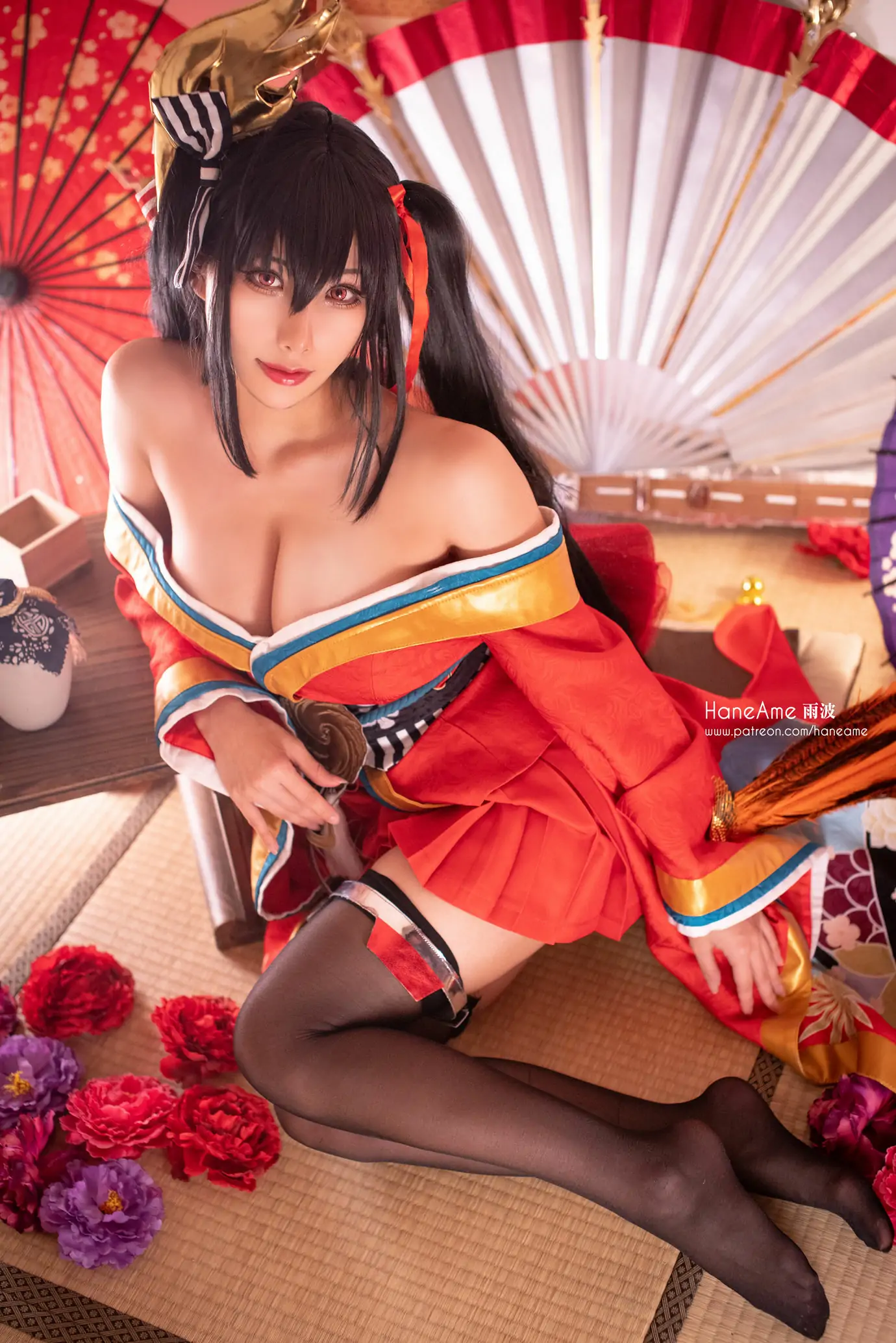 Hane Ame 雨波写真 - Taihou official kimono (Azur Lane)