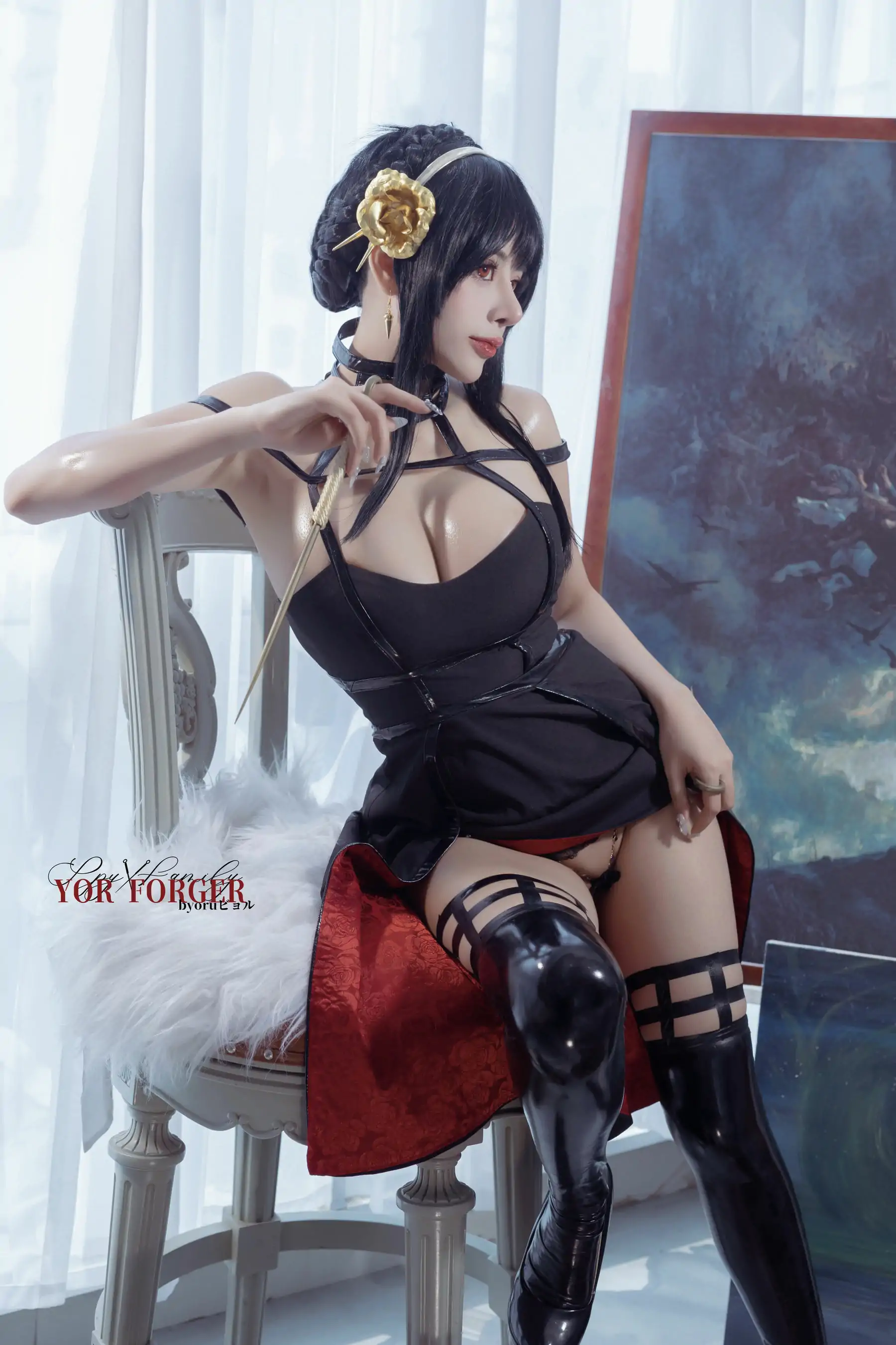 日本性感萝莉Byoru - Yor thorn princess