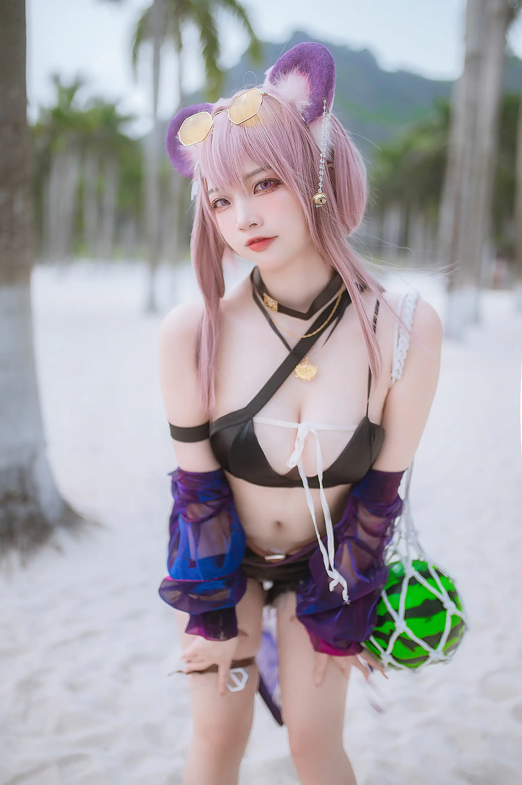 人气Coser 二佐Nisa - 泰拉夏日纪事 佐佐林雨霞