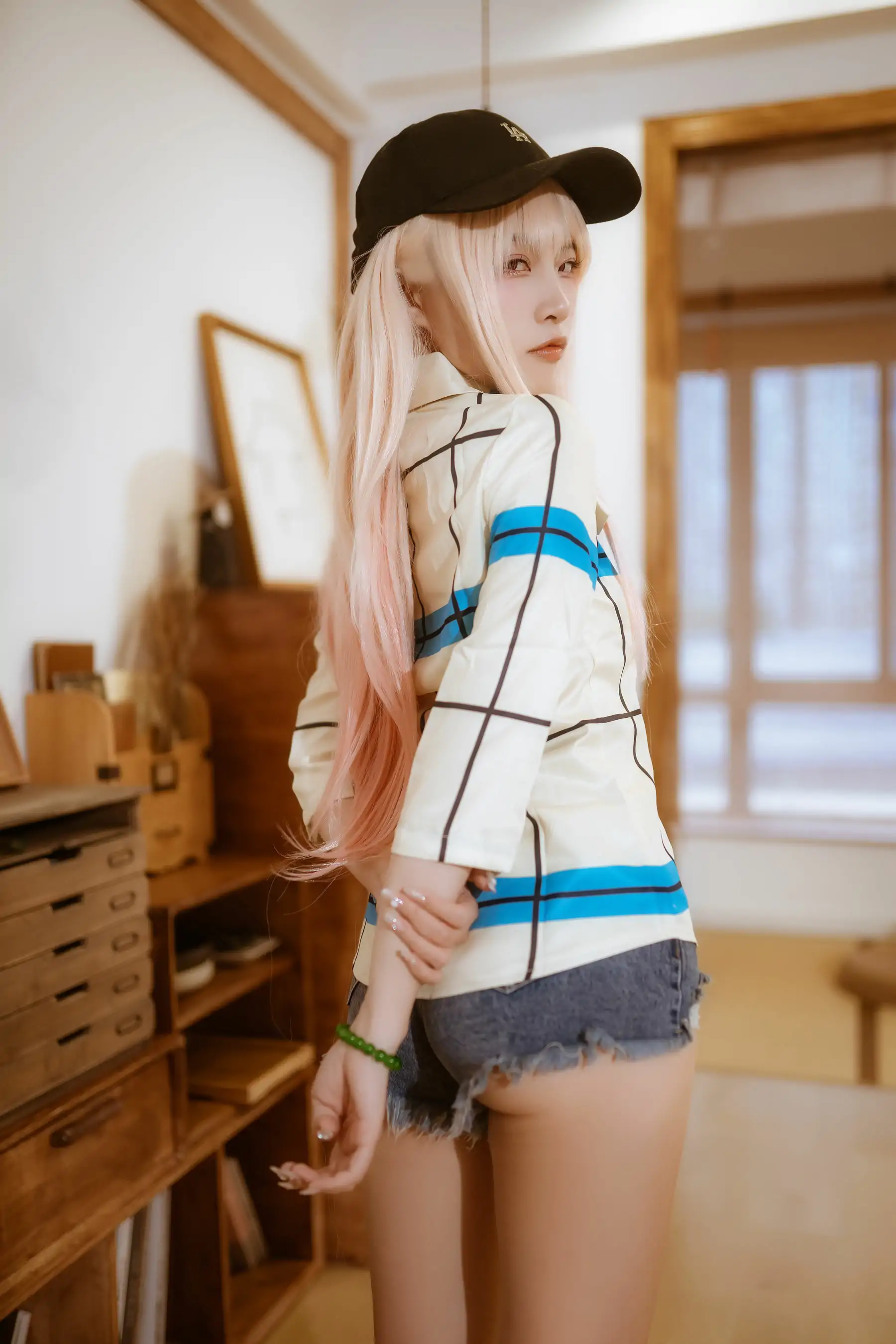 人气Coser 二佐Nisa - 海梦 日常泳装