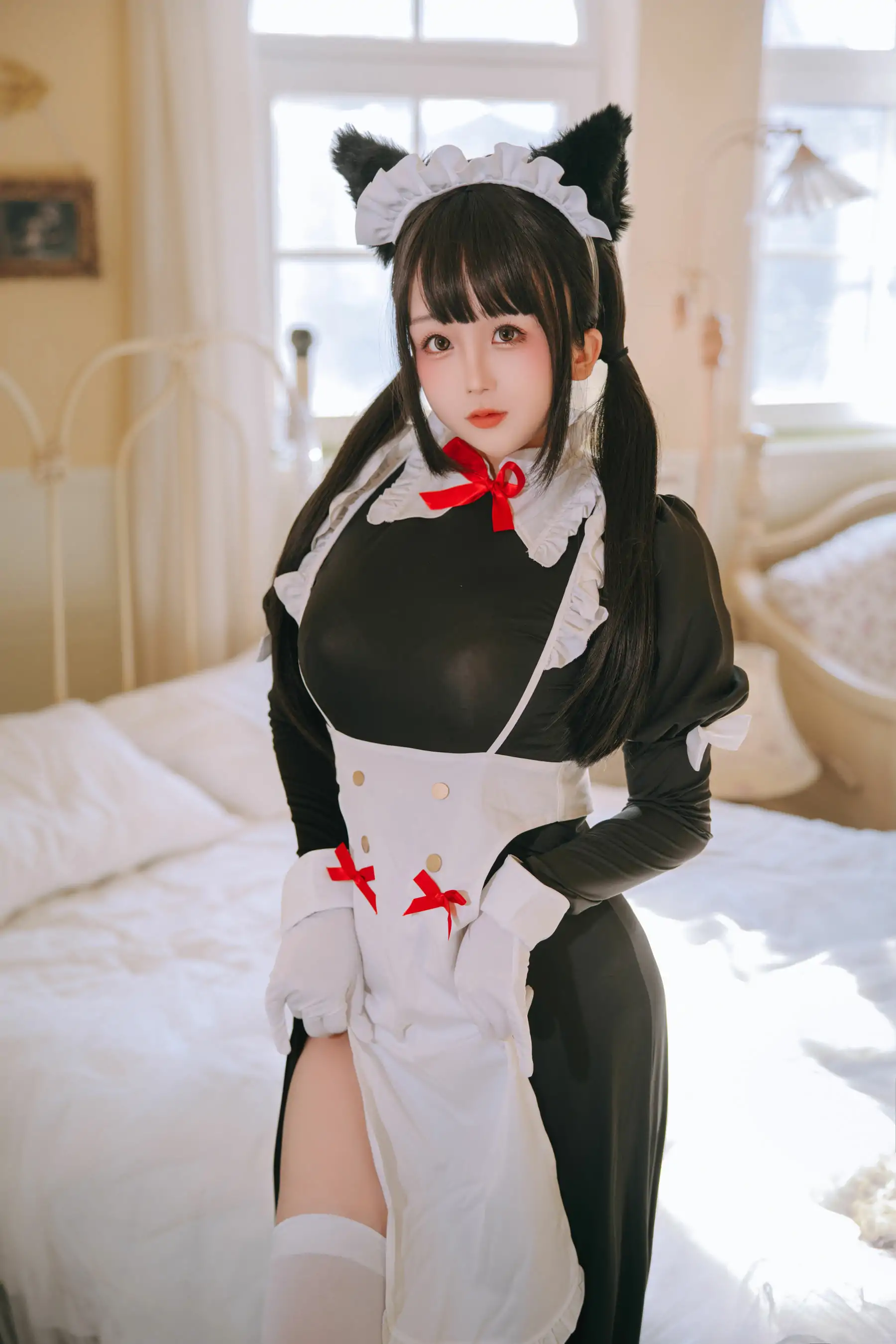 Cosplay 日奈娇 - 猫娘女仆