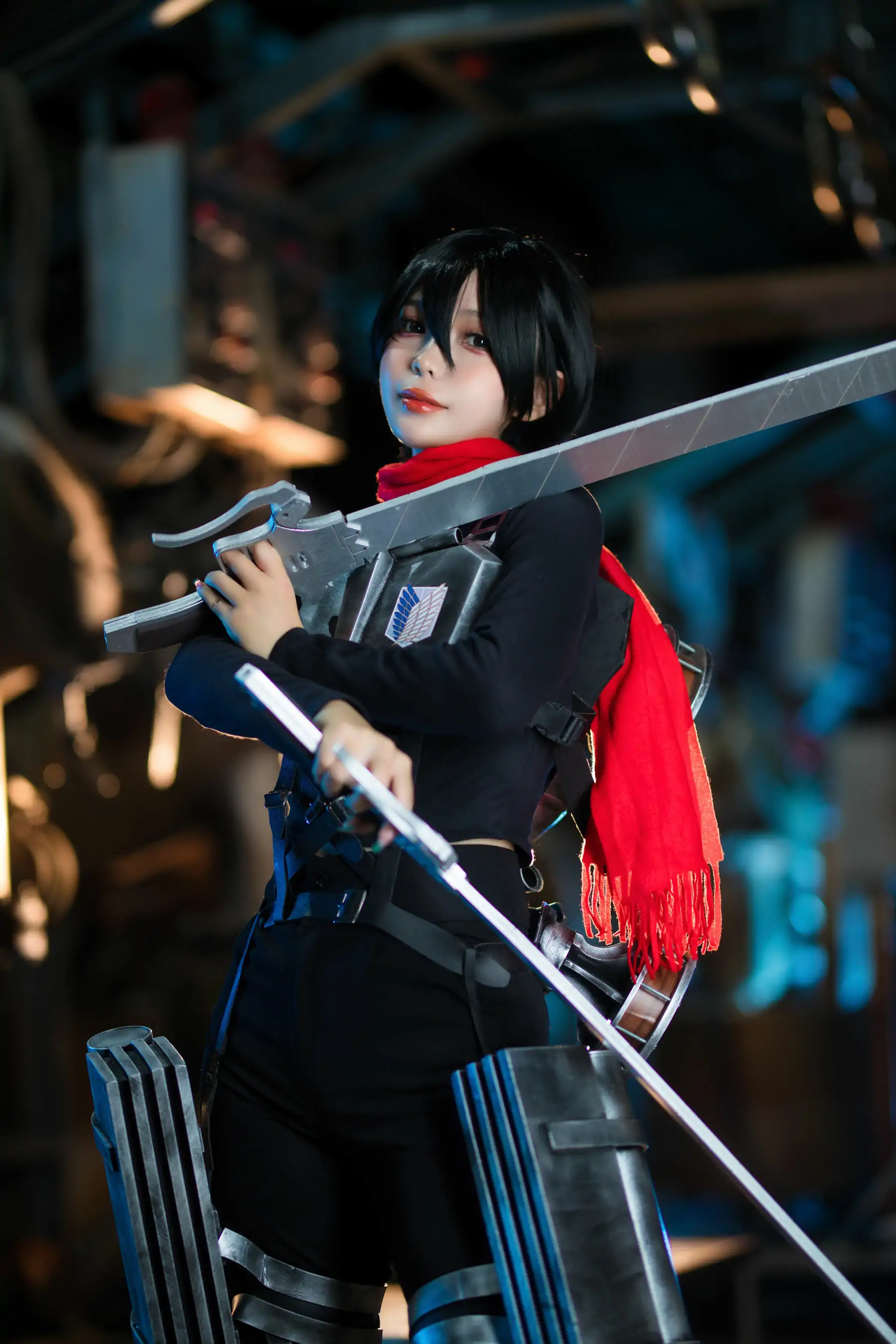 Umeko J - cosplay Mikasa Final Season Attack on Titan