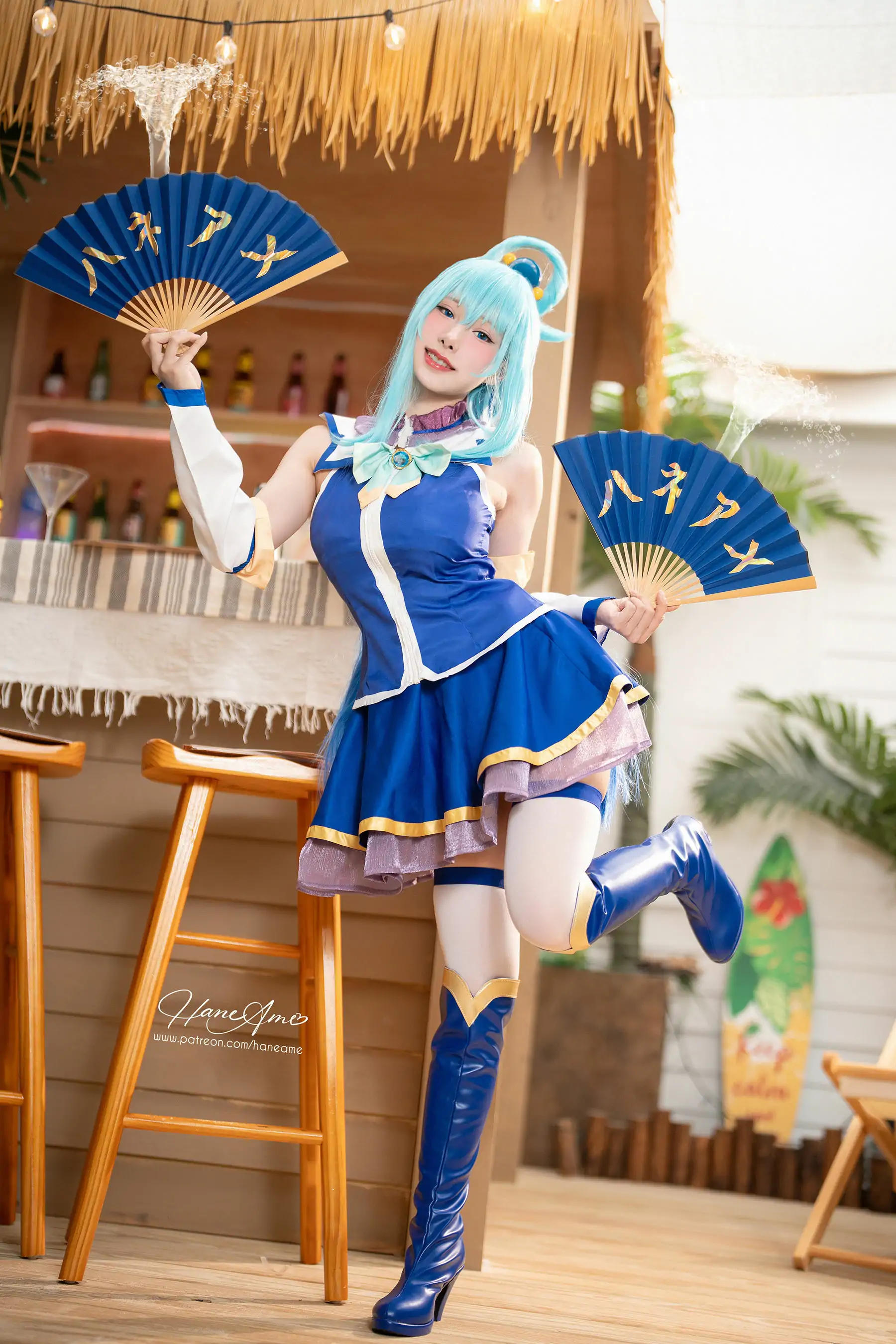 Hane Ame 雨波写真 - Konosuba Aqua 阿克婭