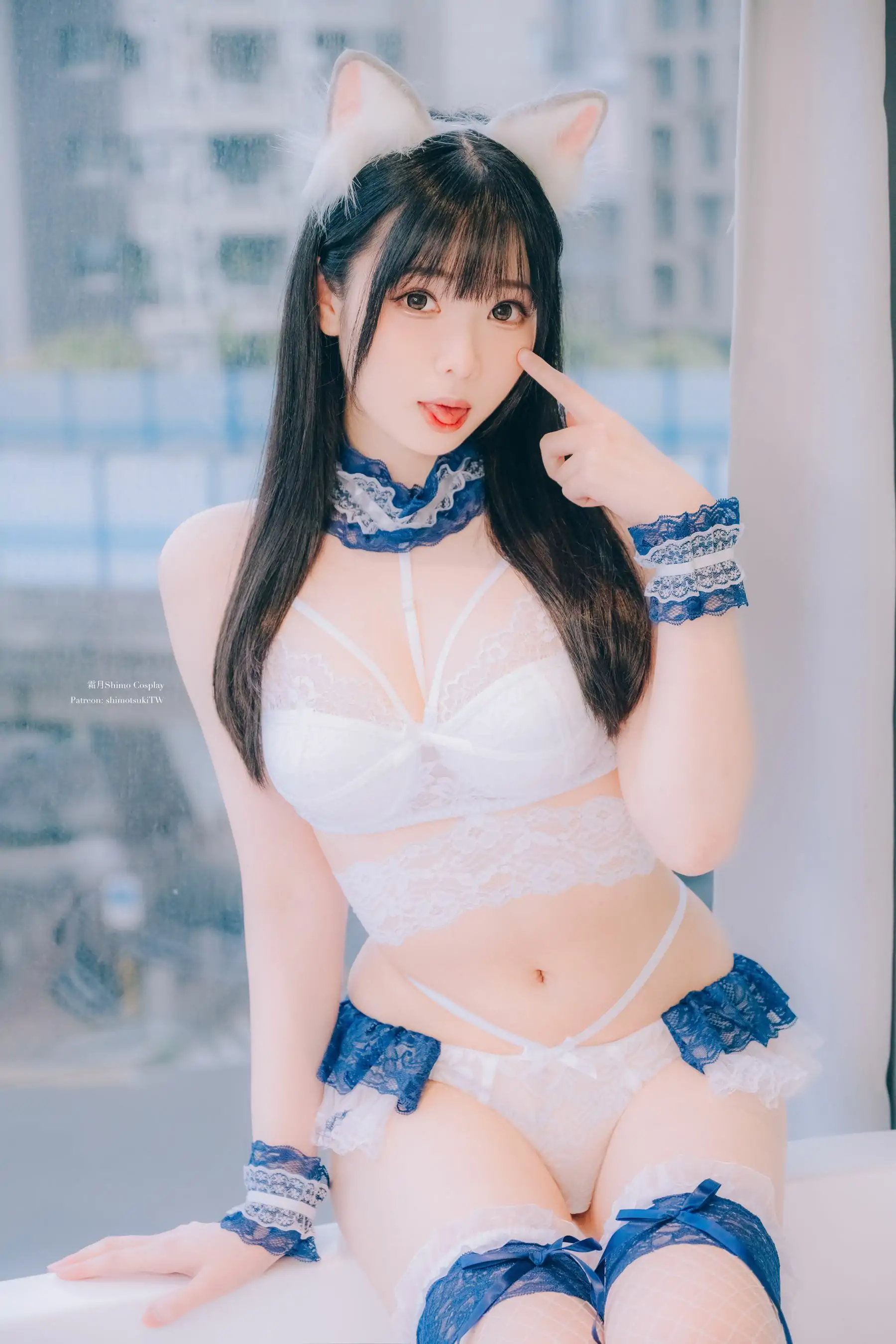 微博妹纸 霜月shimo - Lace Lingerie