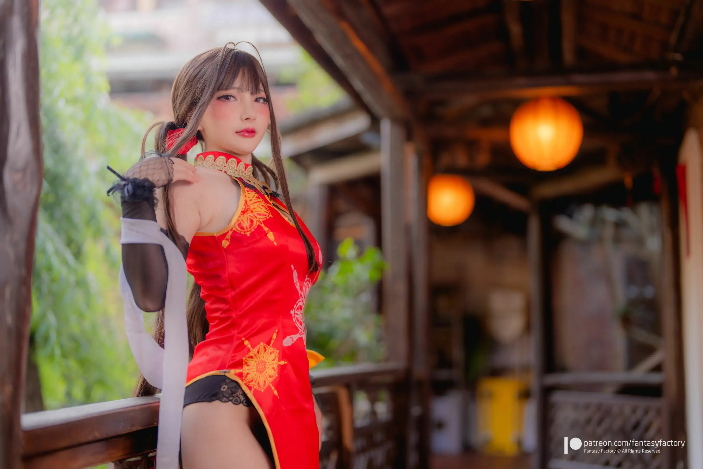 [Fantasy Factory] 小丁 Cosplay写真 - 2022.01 DSR-50 cheongsam