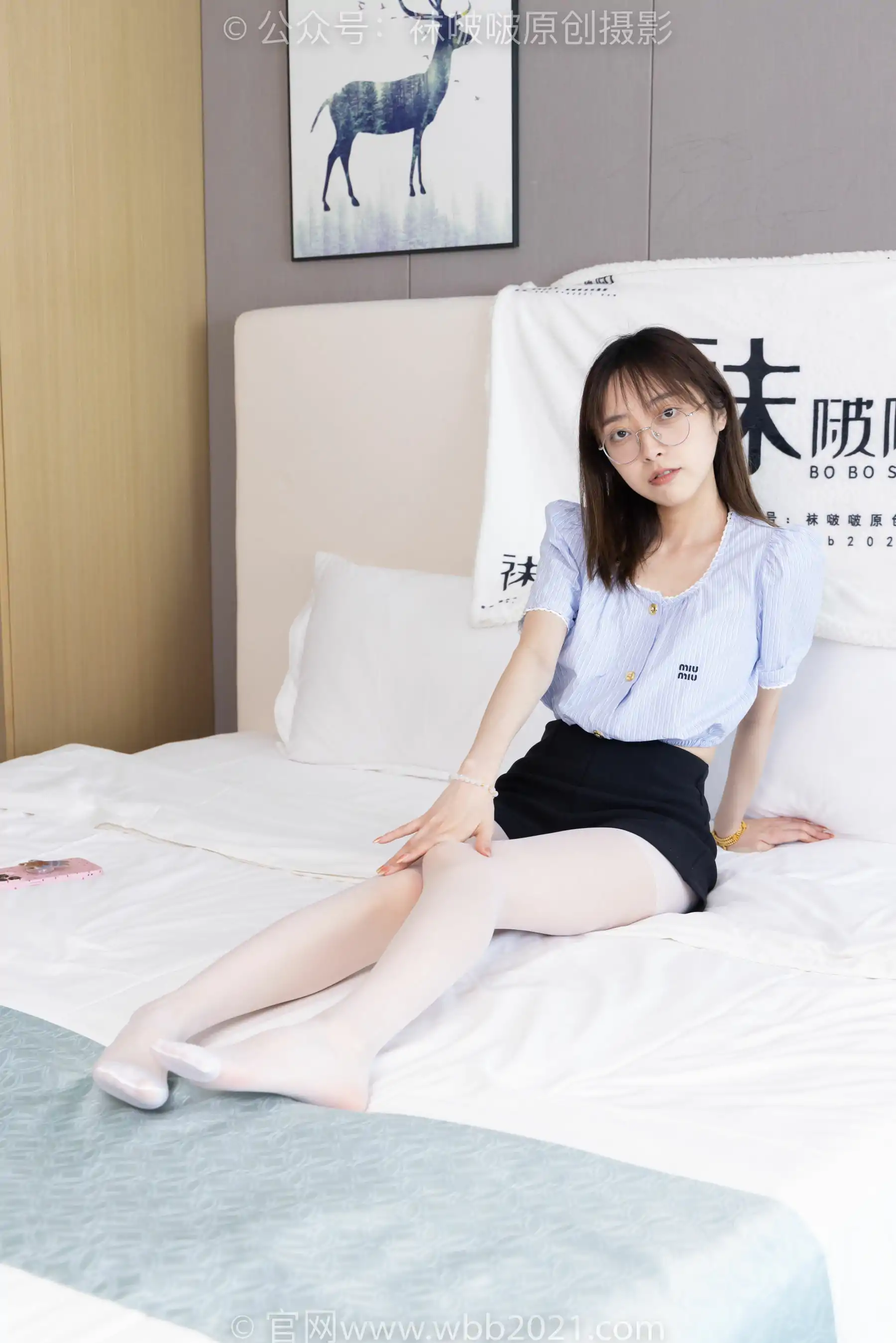 BoBoSocks袜啵啵 No.467 稚予 - 板鞋、白丝