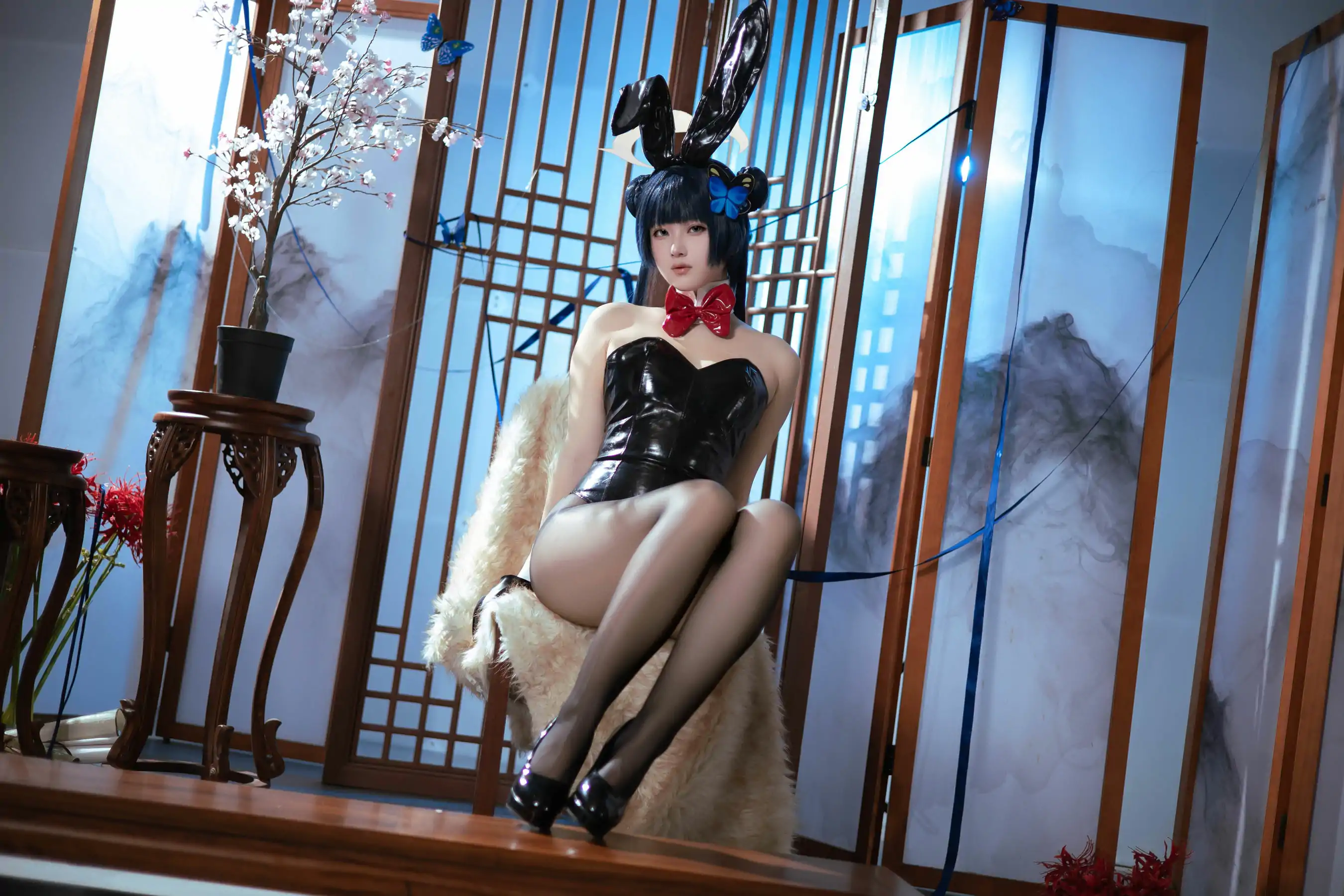 屿鱼 - 蔚蓝档案 龙华妃咲 兔女郎