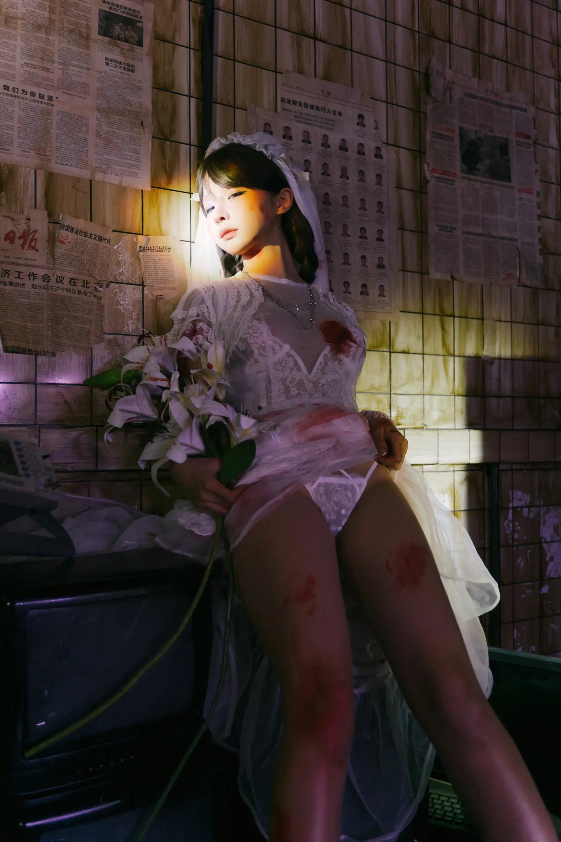 动漫博主蠢沫沫 - 废墟新娘