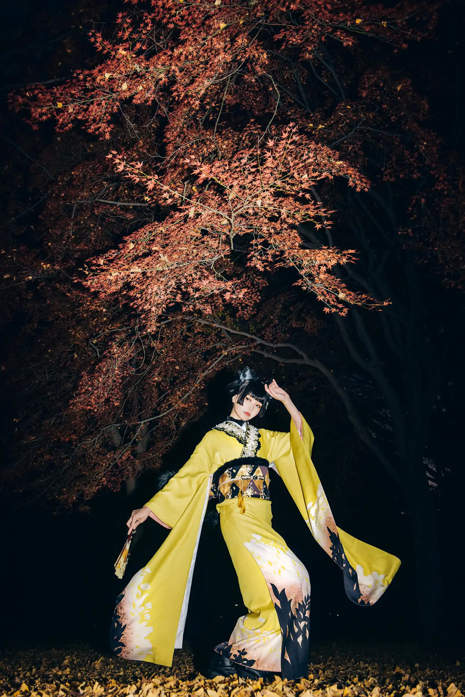 Ely_eee (ElyEE子) - Ginkgo Black Cat 銀杏黑貓