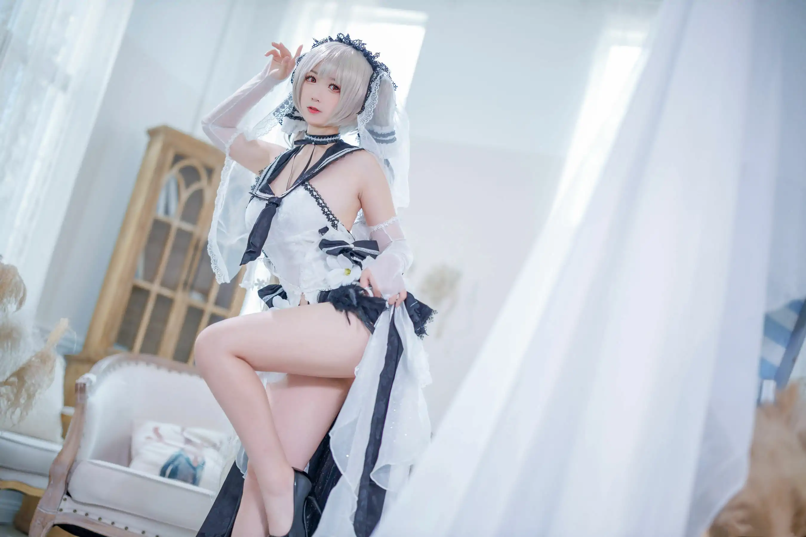 动漫博主樱落酱w - 碧蓝航线 可畏 礼服