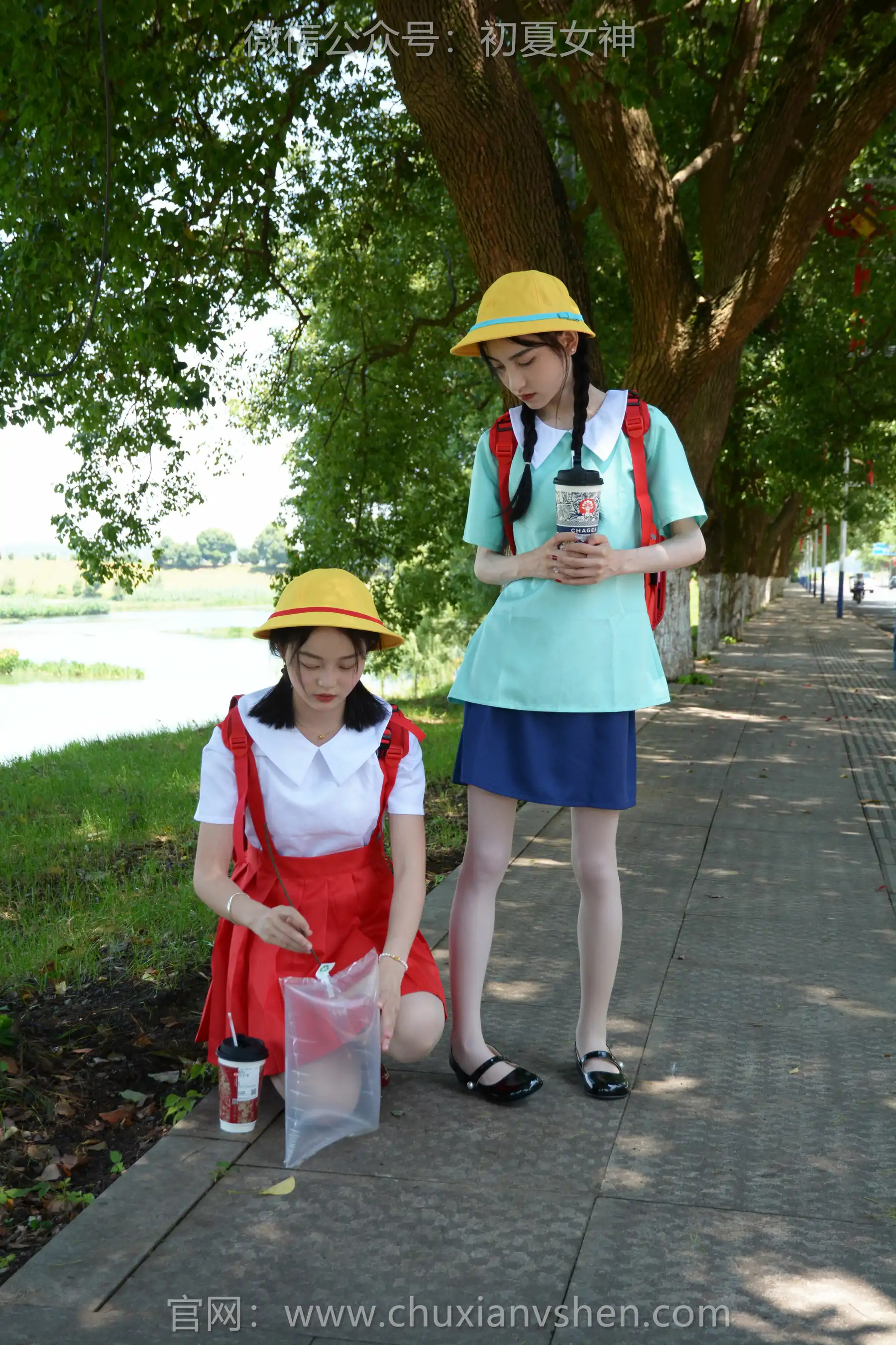 初夏女神 No.260 柒柒&双双 丸子vs小玉