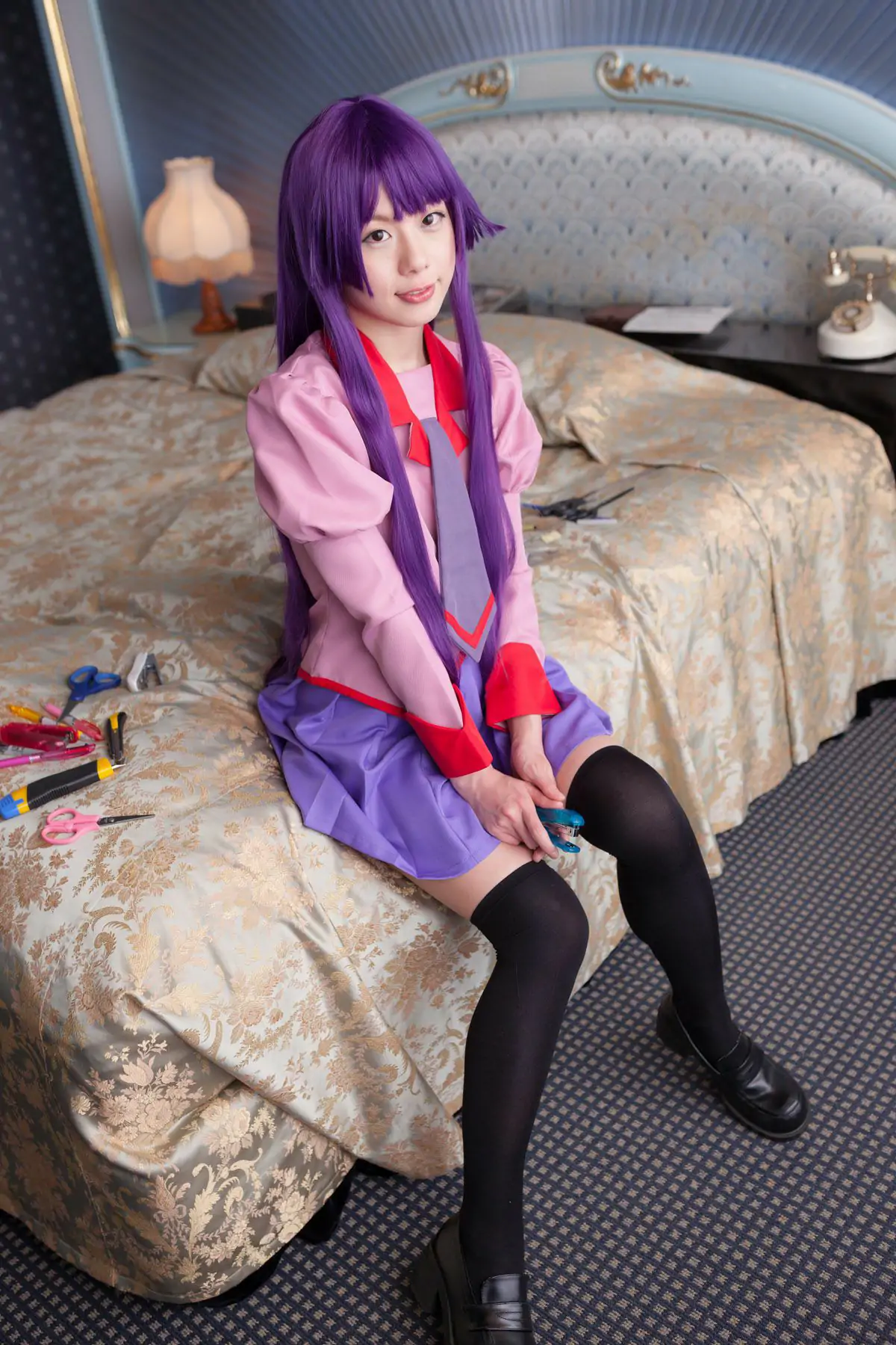 相沢恋 (Aizawa Ren) 《Bakemonogatari(化物語)》Senjougahara Hitagi [@factory]