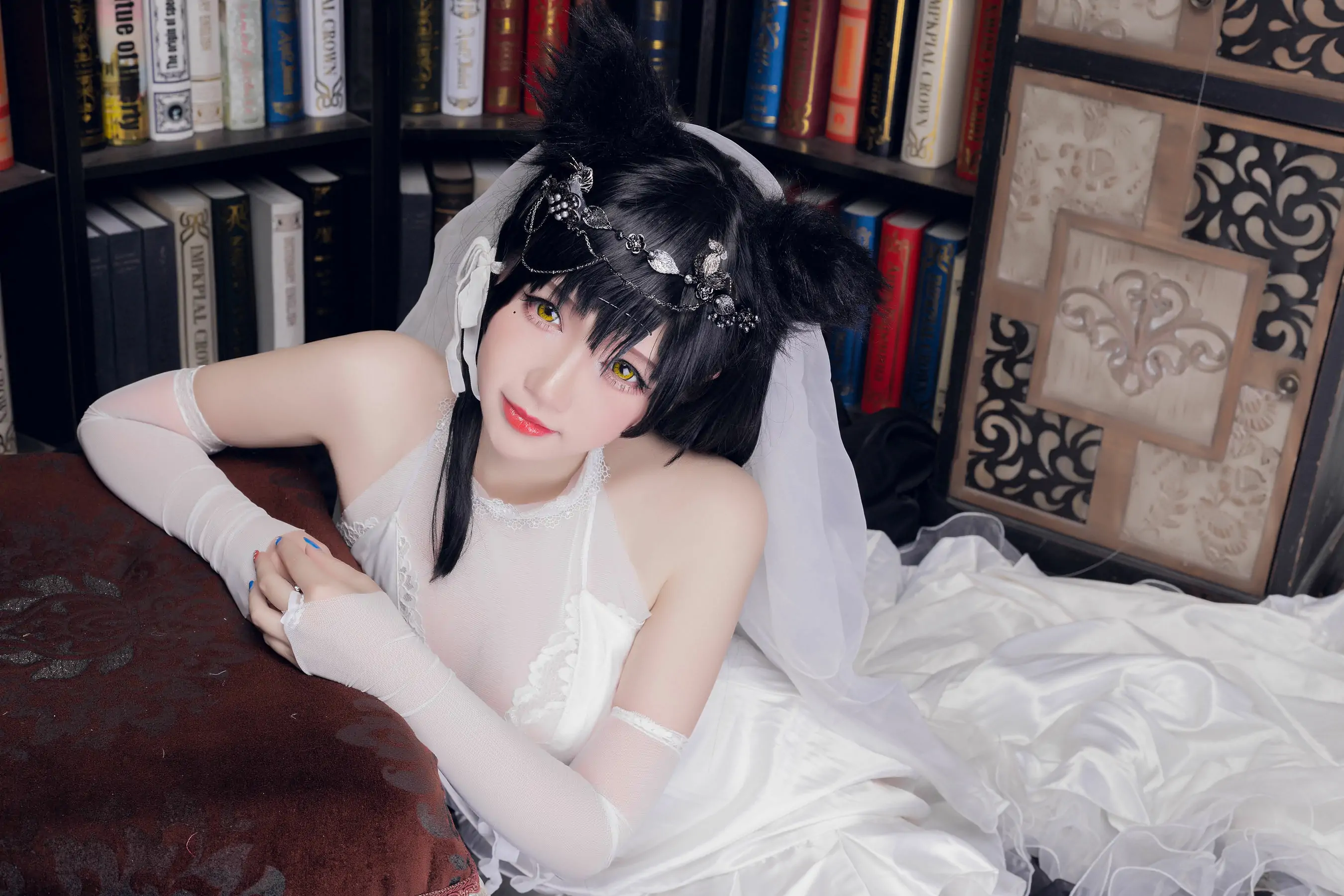 [网红COSER] 动漫博主雪晴Astra - 爱宕花嫁