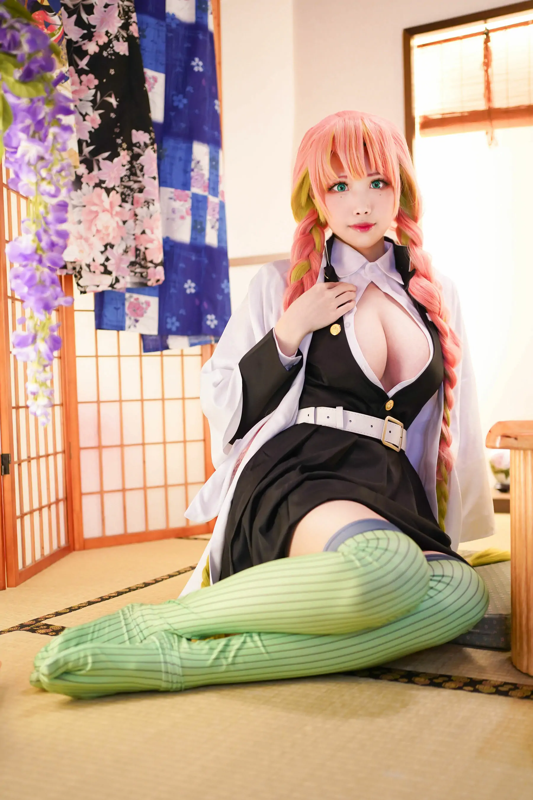 [Cosplay写真] Coser萱-KaYa - 鬼灭之刃 甘露寺