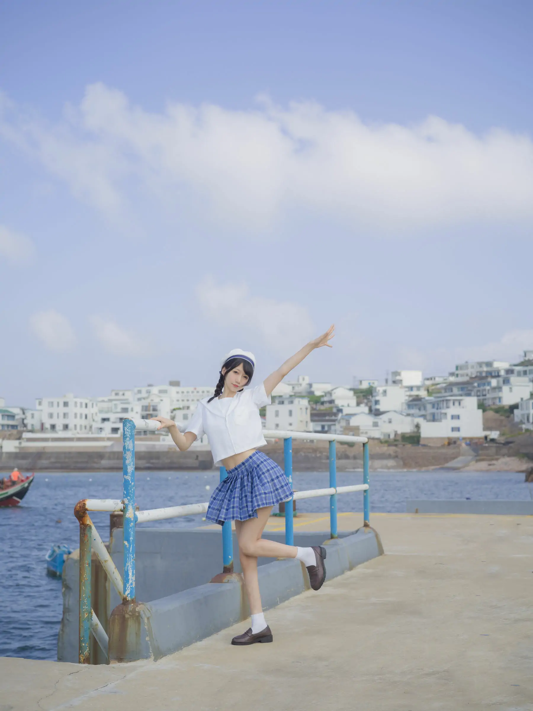 [Cosplay写真] NAGISA魔物喵 - 海风与少女