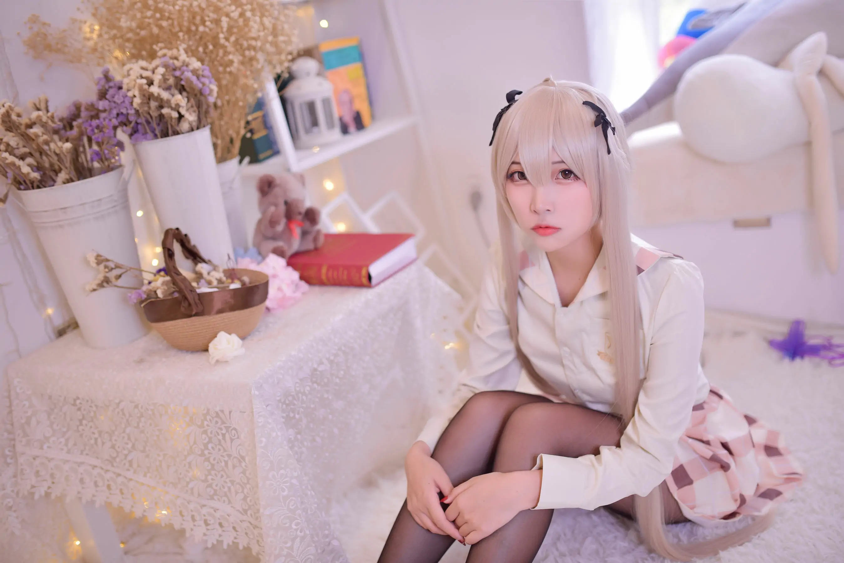 [Cosplay写真] 人气Coser二佐Nisa - 穹妹校服