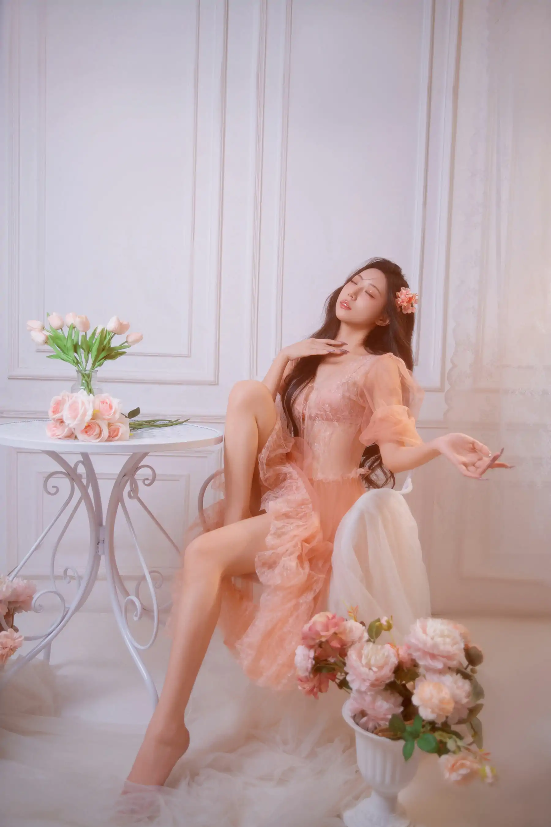 动漫博主 Money冷冷 - 仙女粉氛围感写真