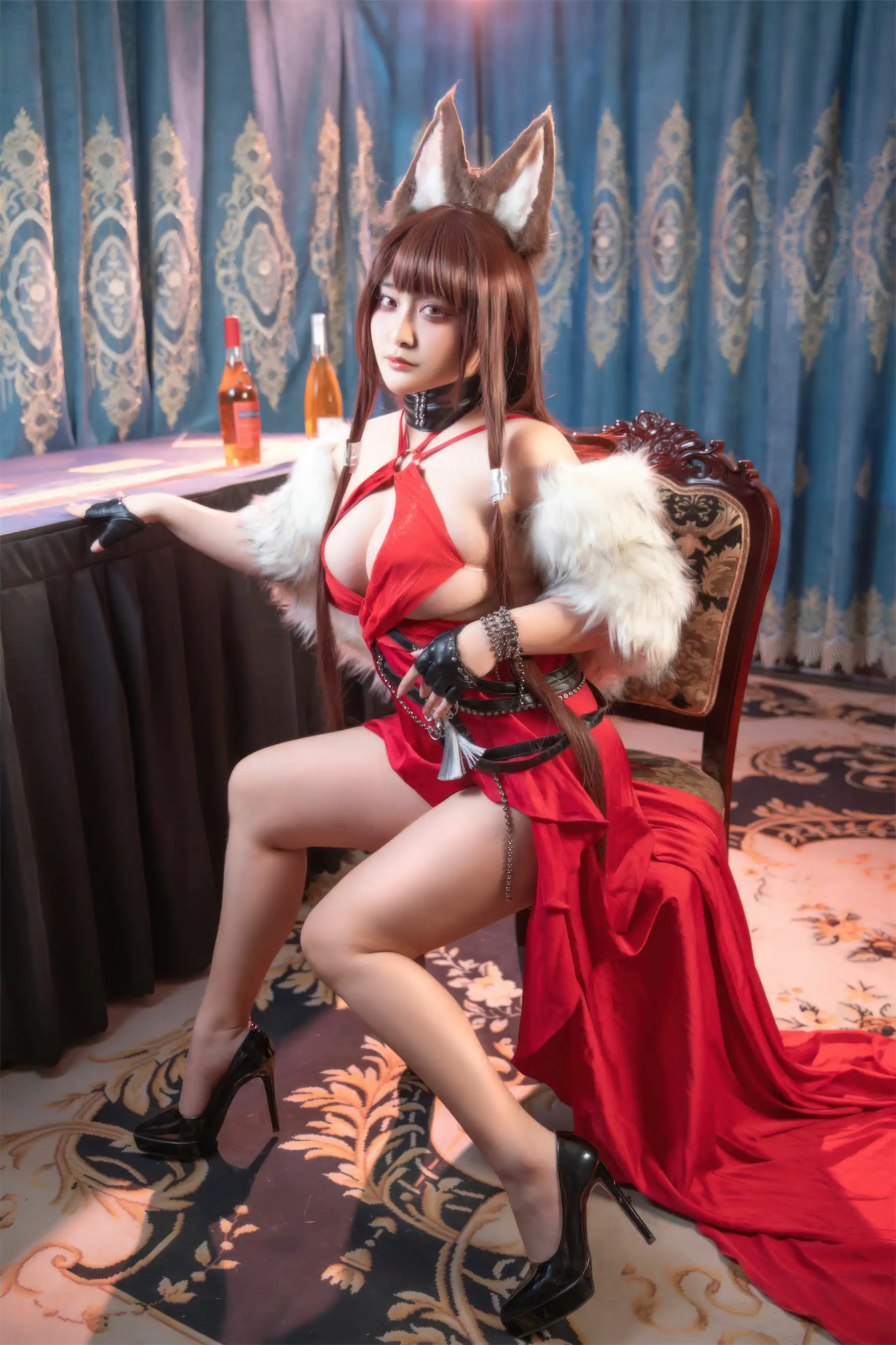 动漫博主 洛璃LoLiSAMA - 碧蓝航线 赤城 礼服