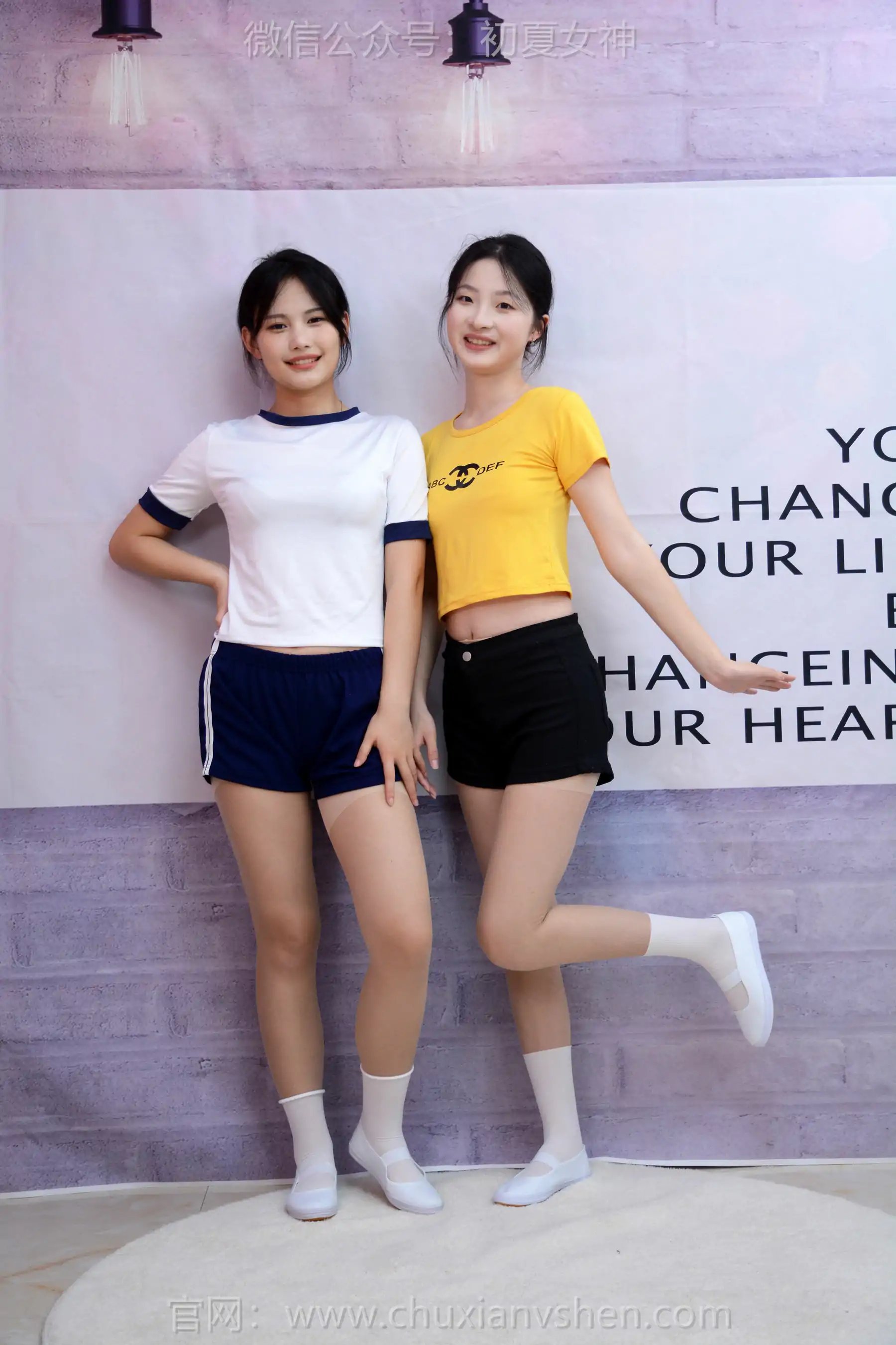 初夏女神 No.270 安妮&幺幺 姐妹合影