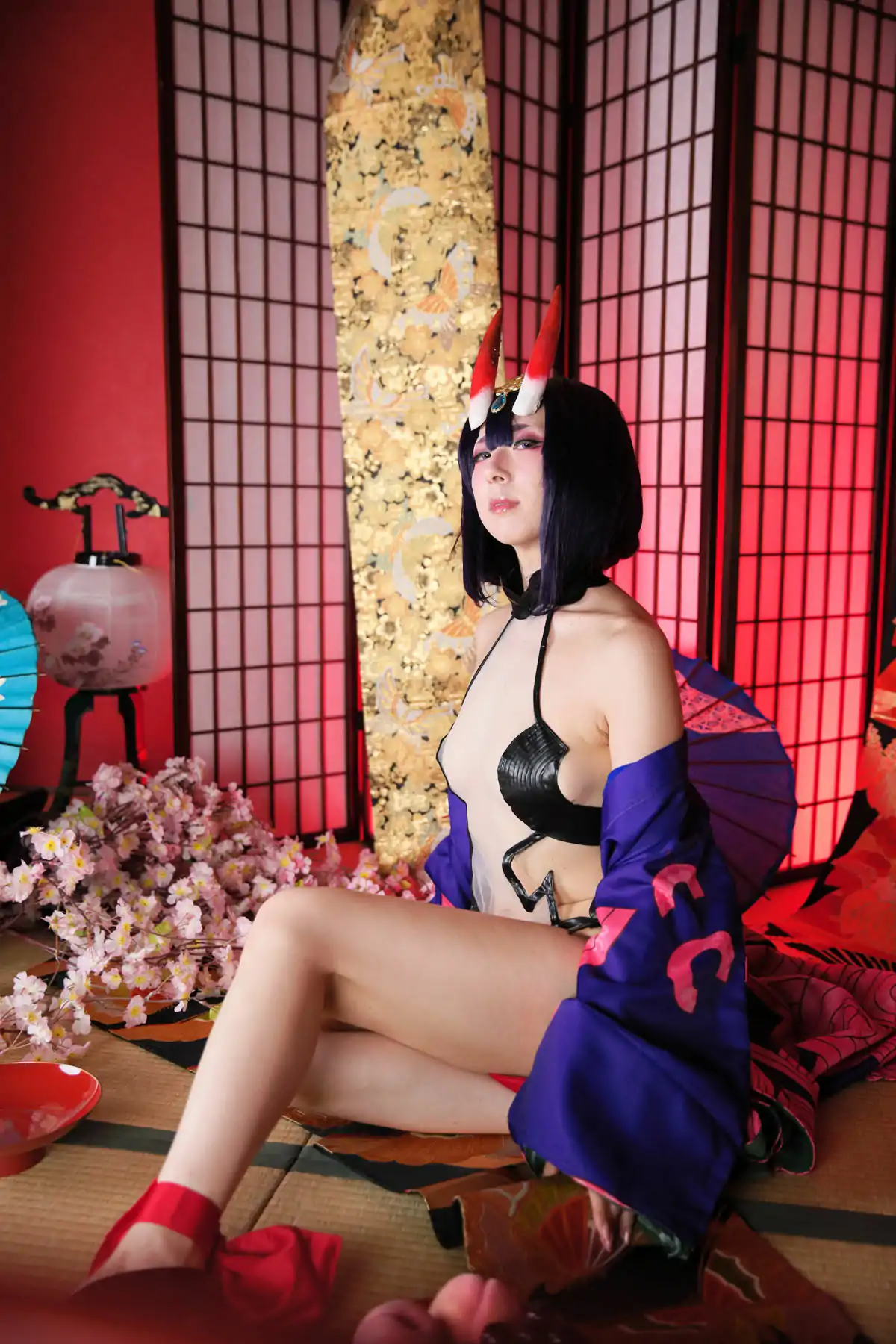 [Cosplay] Sachibudou さちぶどう - Red Sky 朱天 -しゅてん- Vol. 116