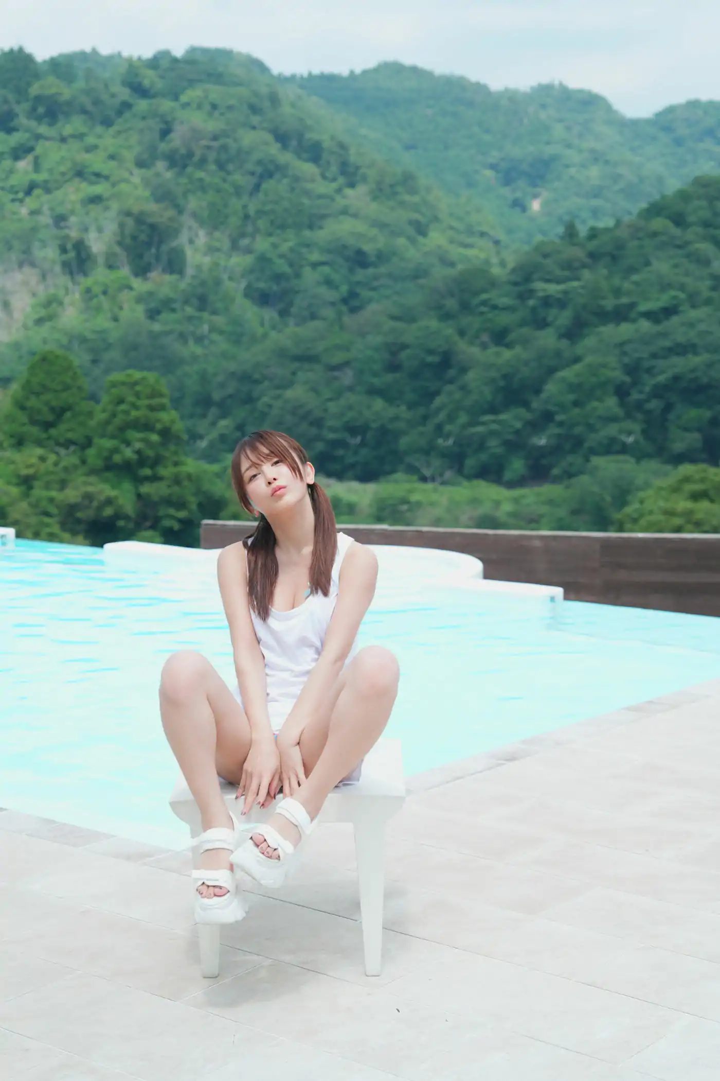 いくみ – (193iKkyu3) [Fantia] 2024年07月 Wet and See-Through in the Summer