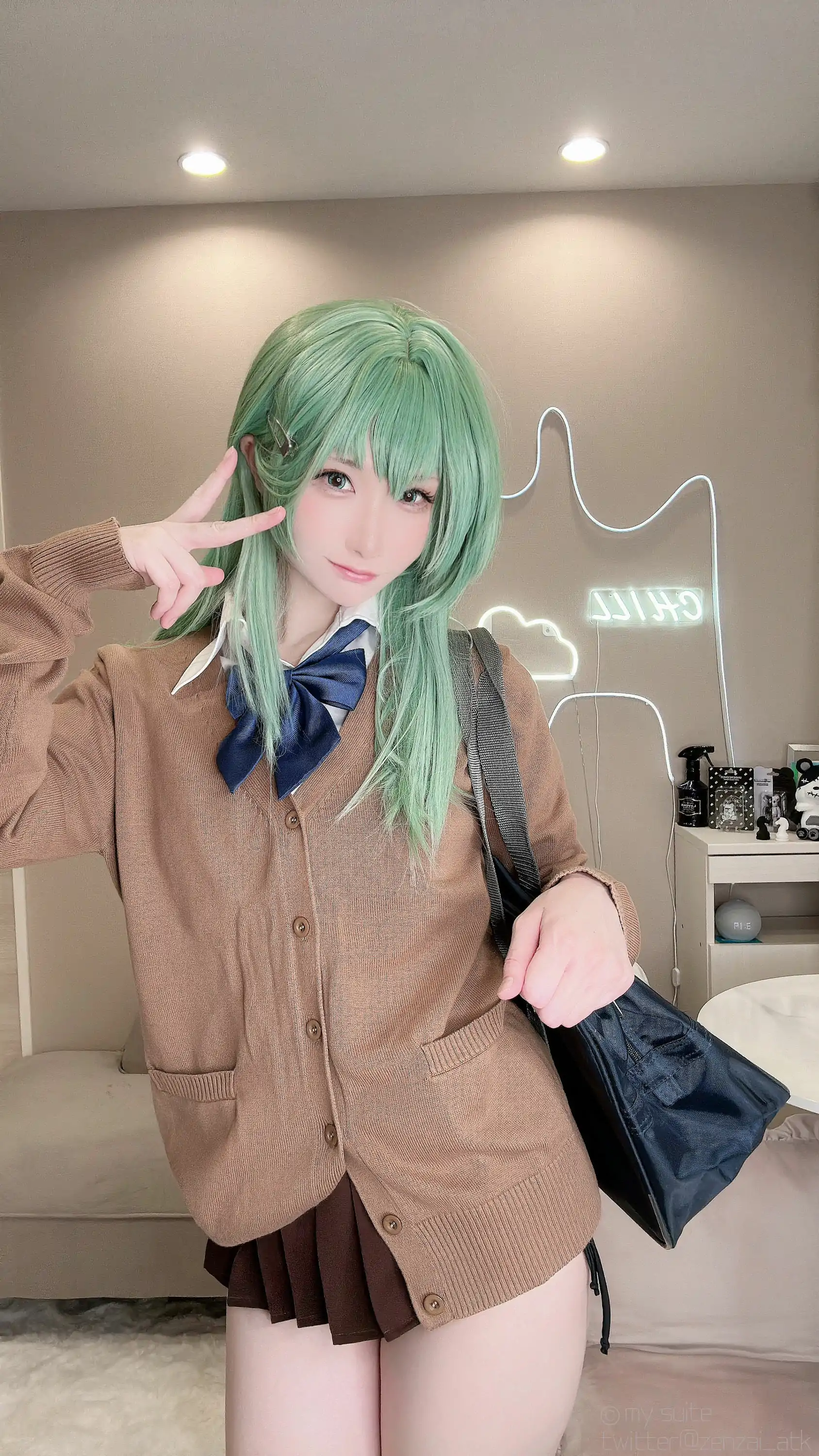[Cosplay][my suite] Atsuki あつき - Gal Suzuya Selfie - 2