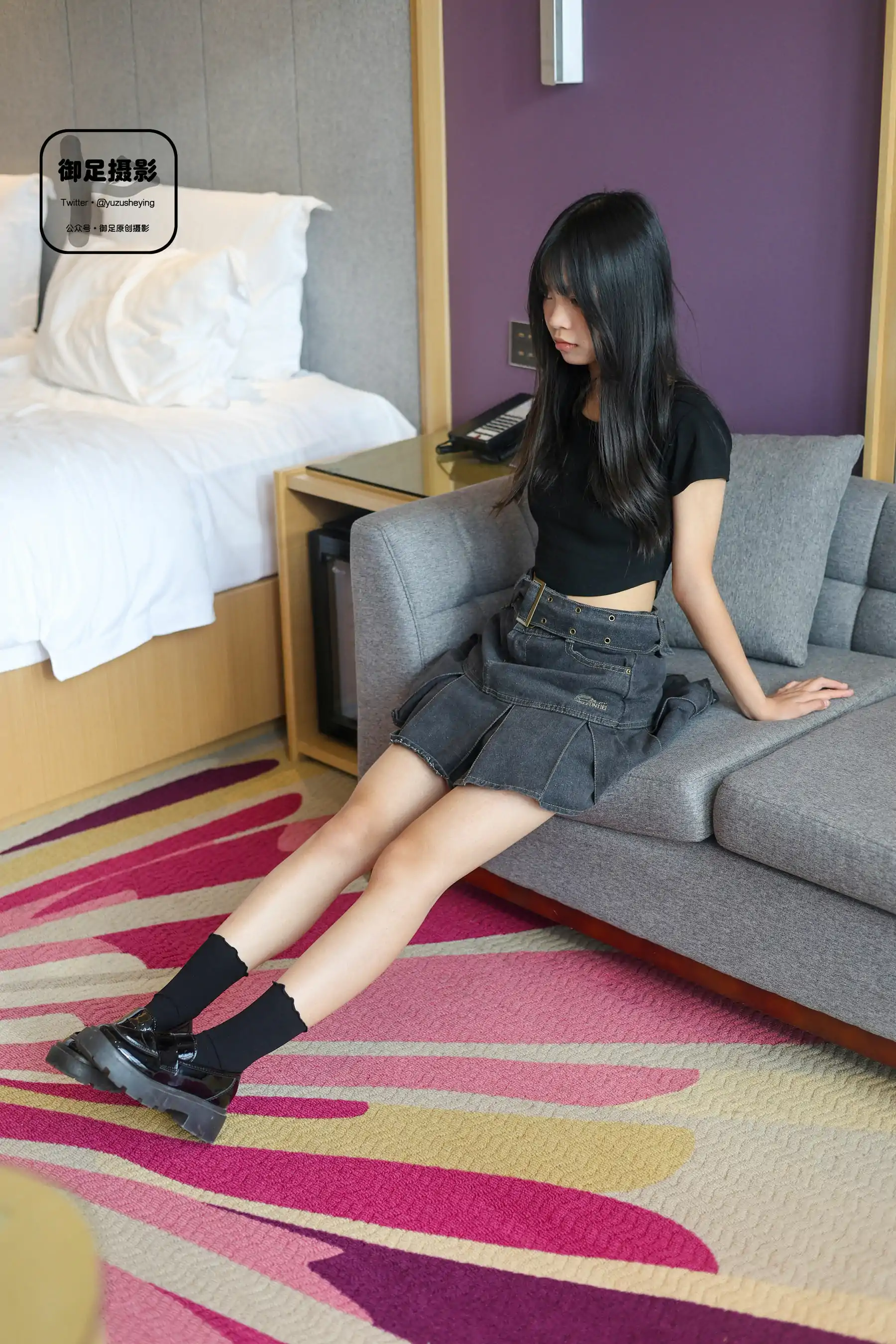 御足摄影 - 小皮鞋棉袜