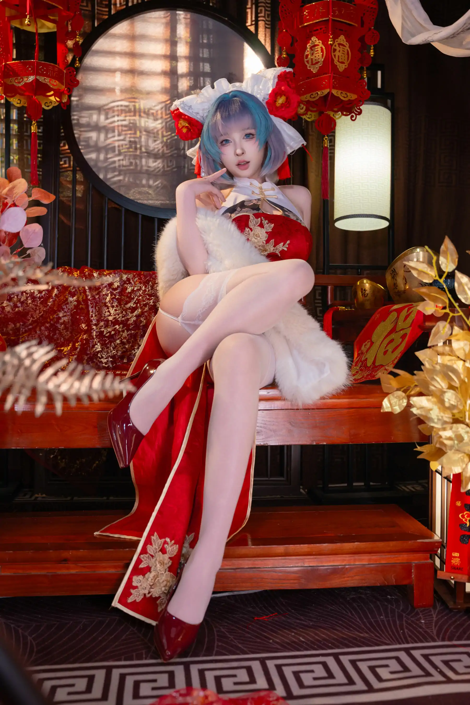 尤物 清水由乃 - 柴郡新春旗袍