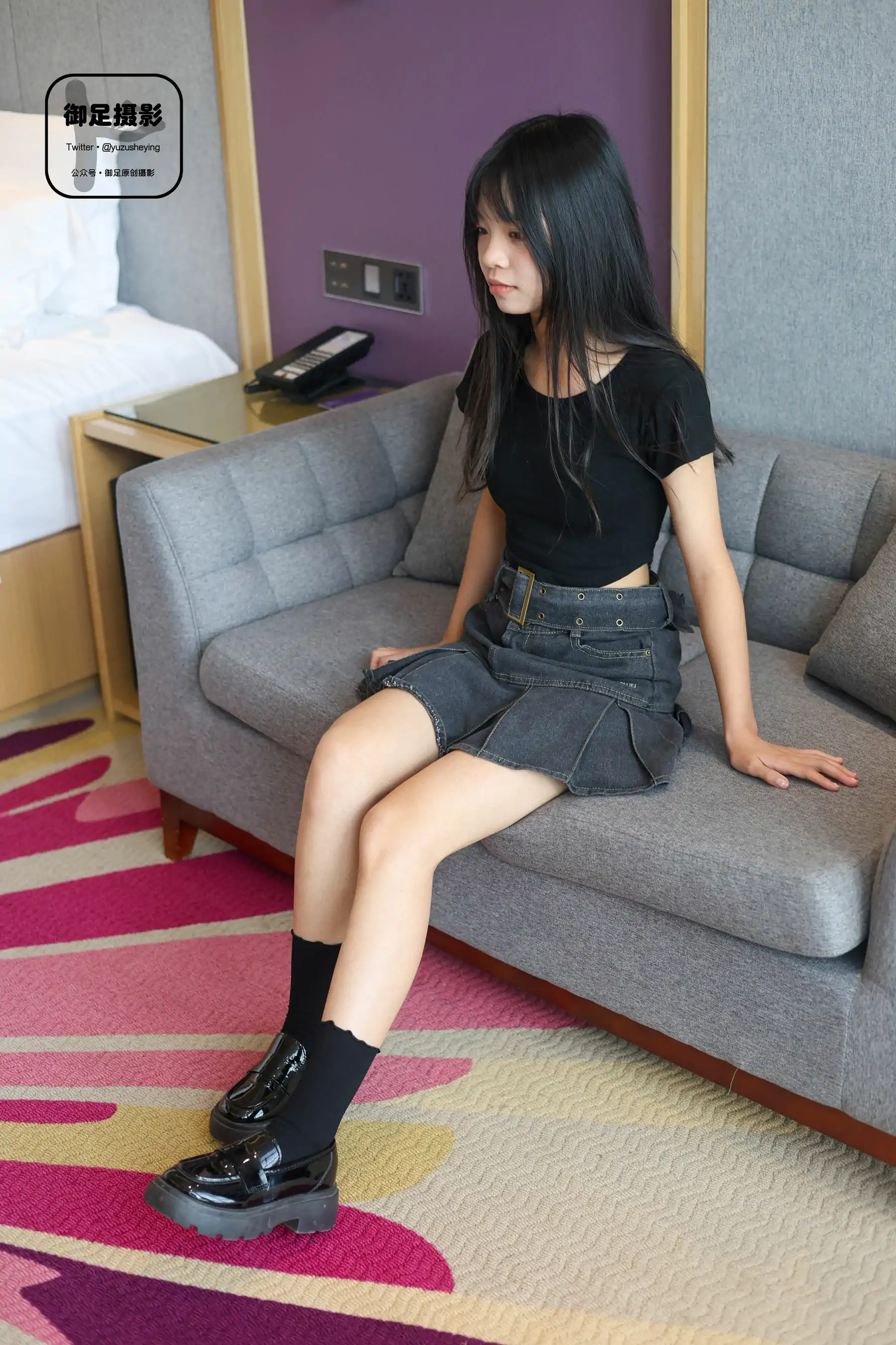 御足摄影 - 小皮鞋棉袜