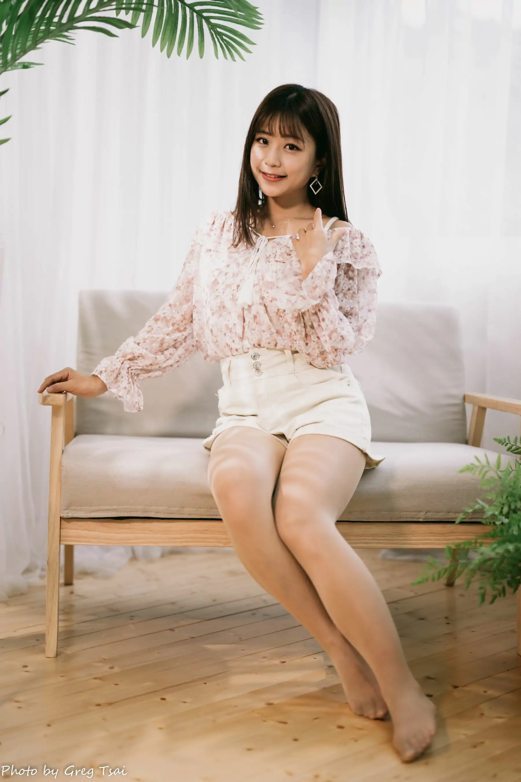 小栗 - 居家肉丝棚拍