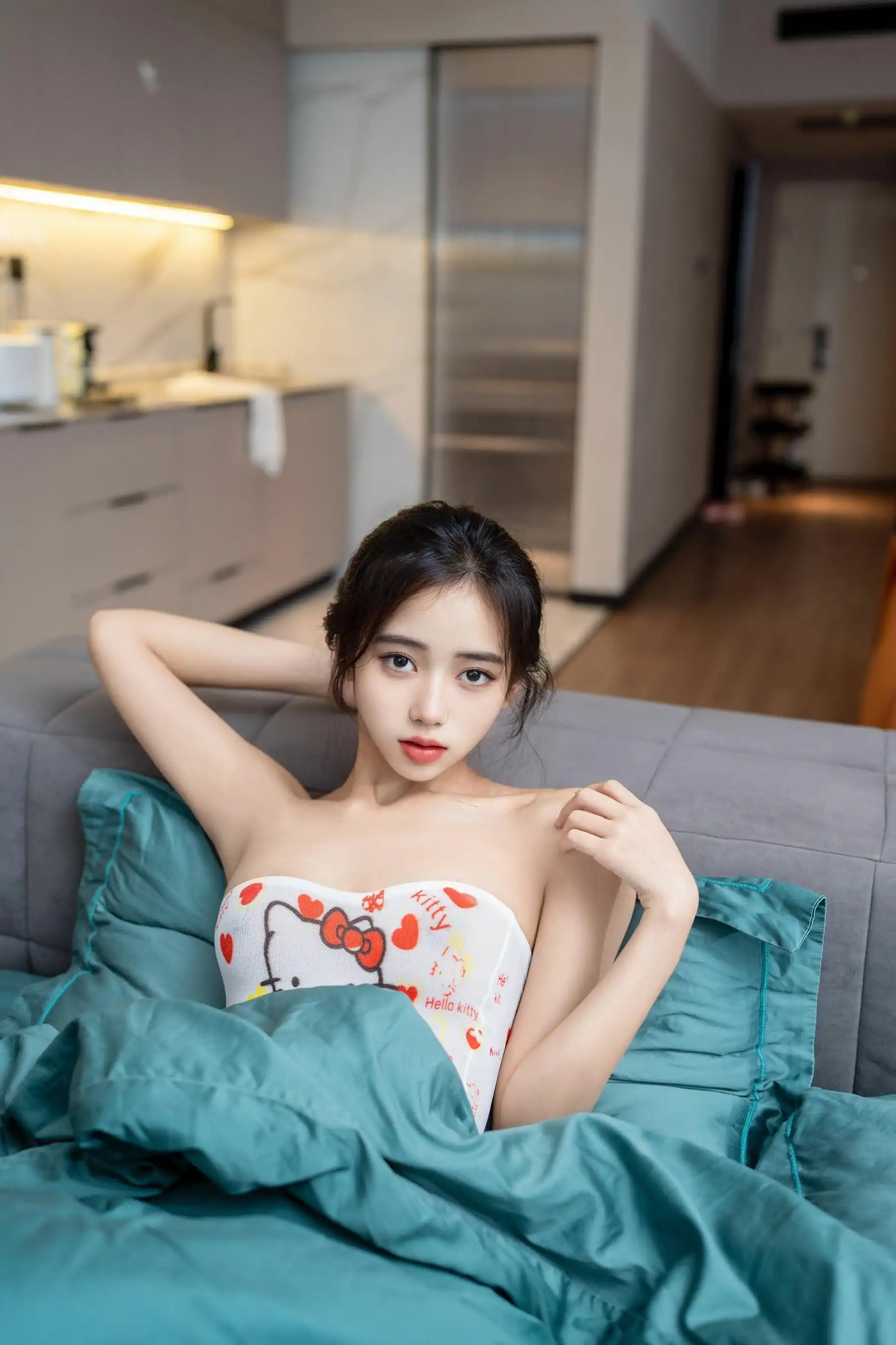 时安安 - 白丝童真装