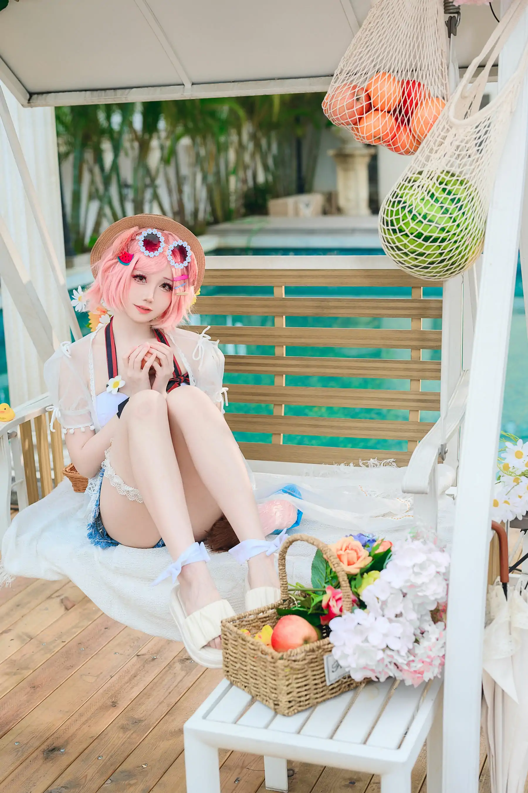 焖焖碳 - 明日方舟 澄闪泳装