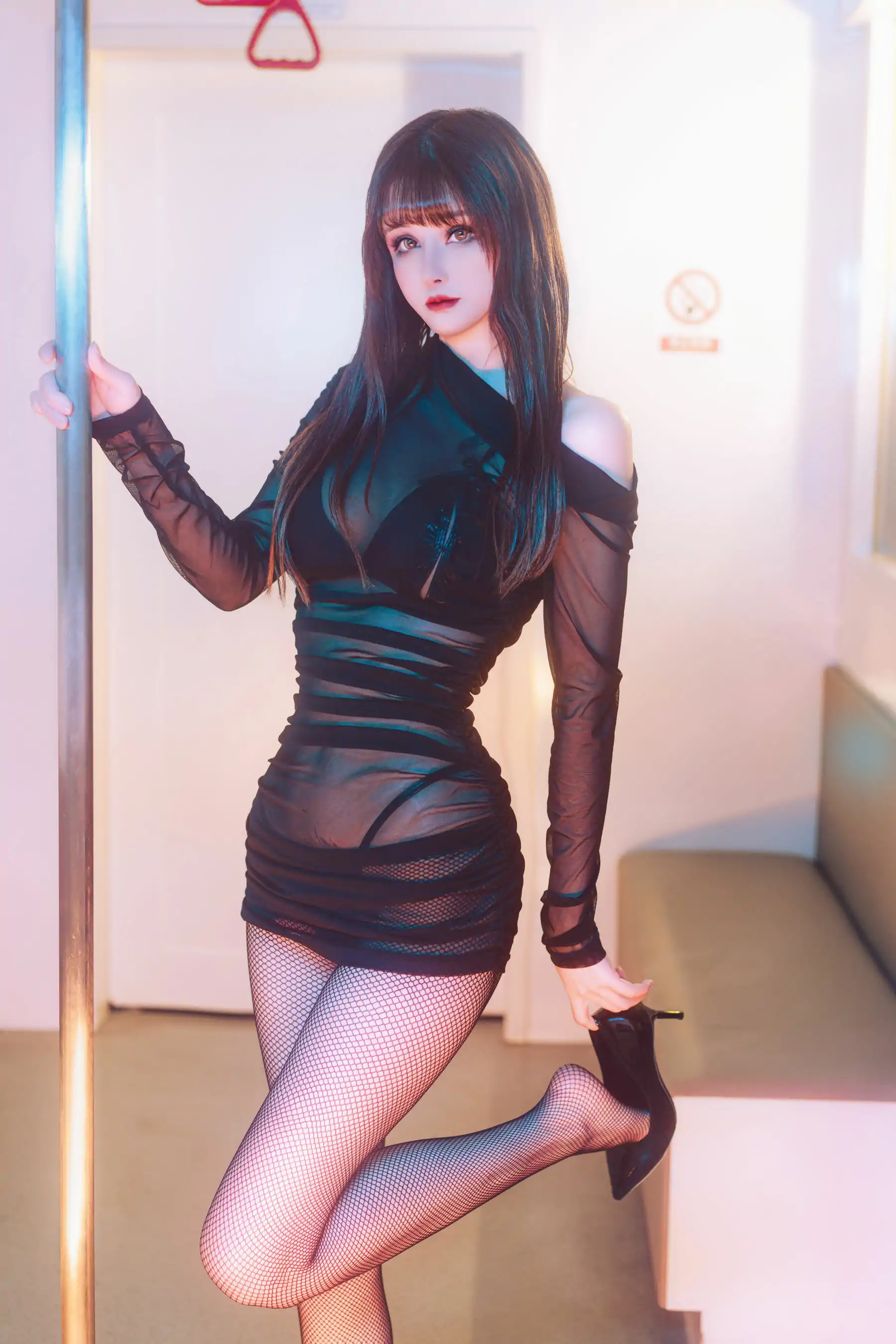 鹿八岁 - 地铁の调教