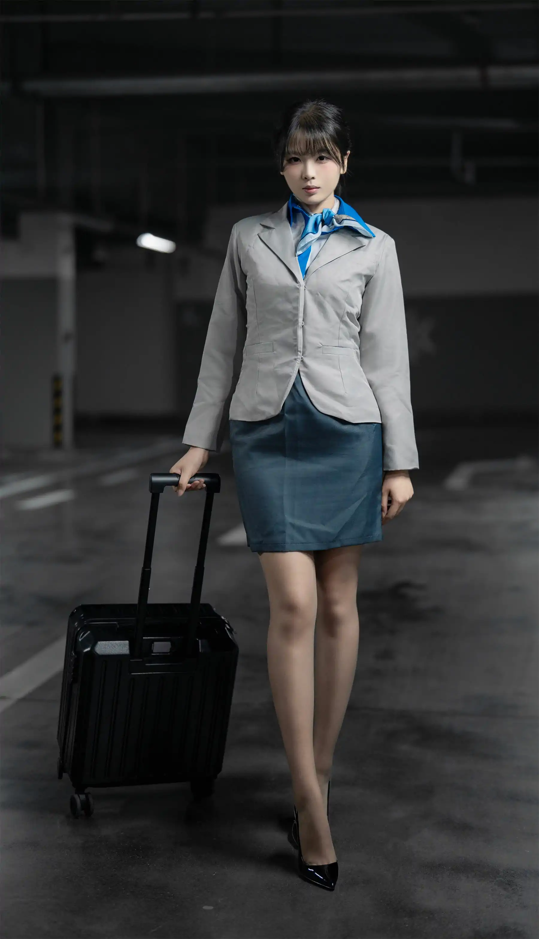 轩萧学姐 - 空姐车库