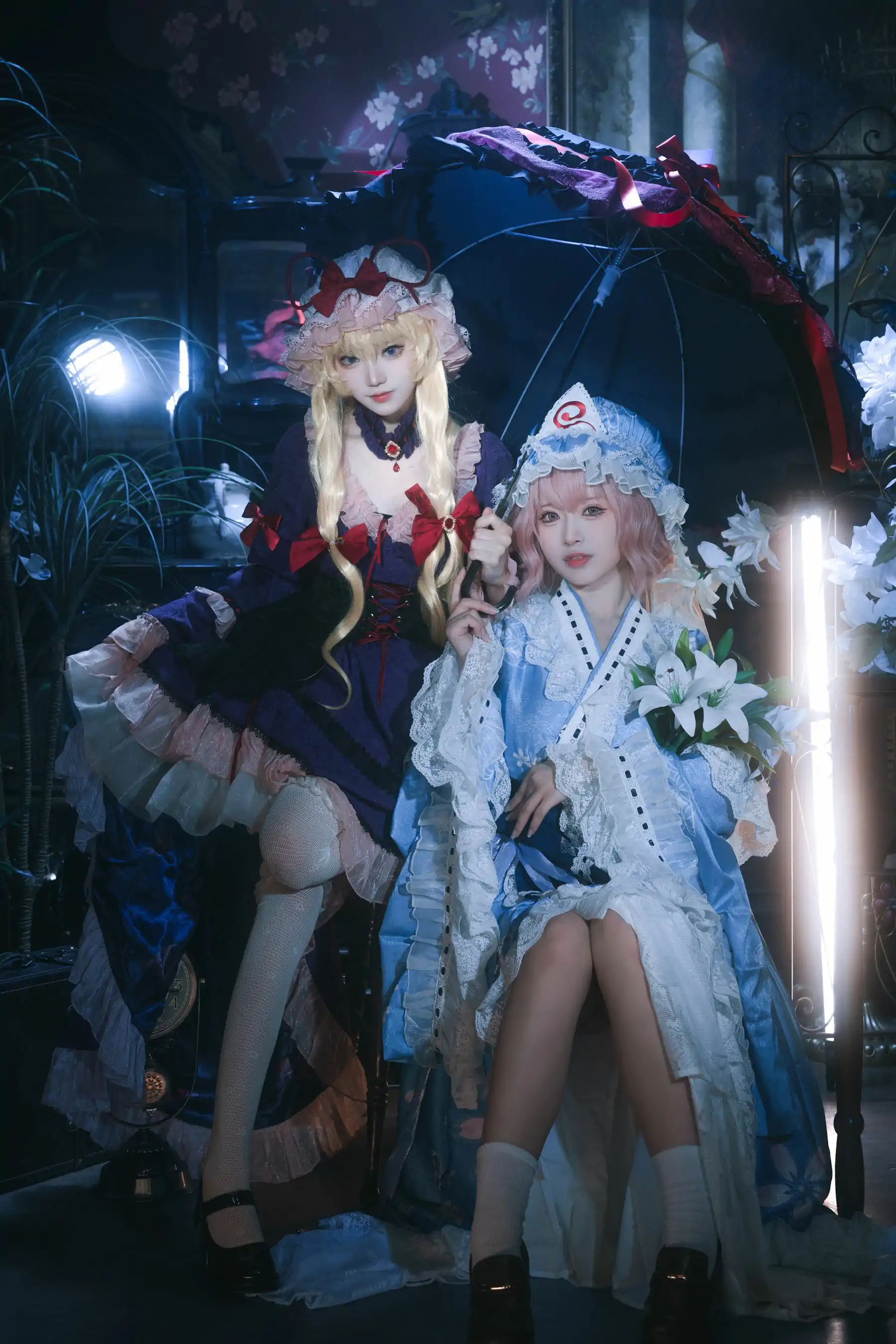 花柒Hana&肃雨雨雨 - 八云紫 西行寺幽幽子