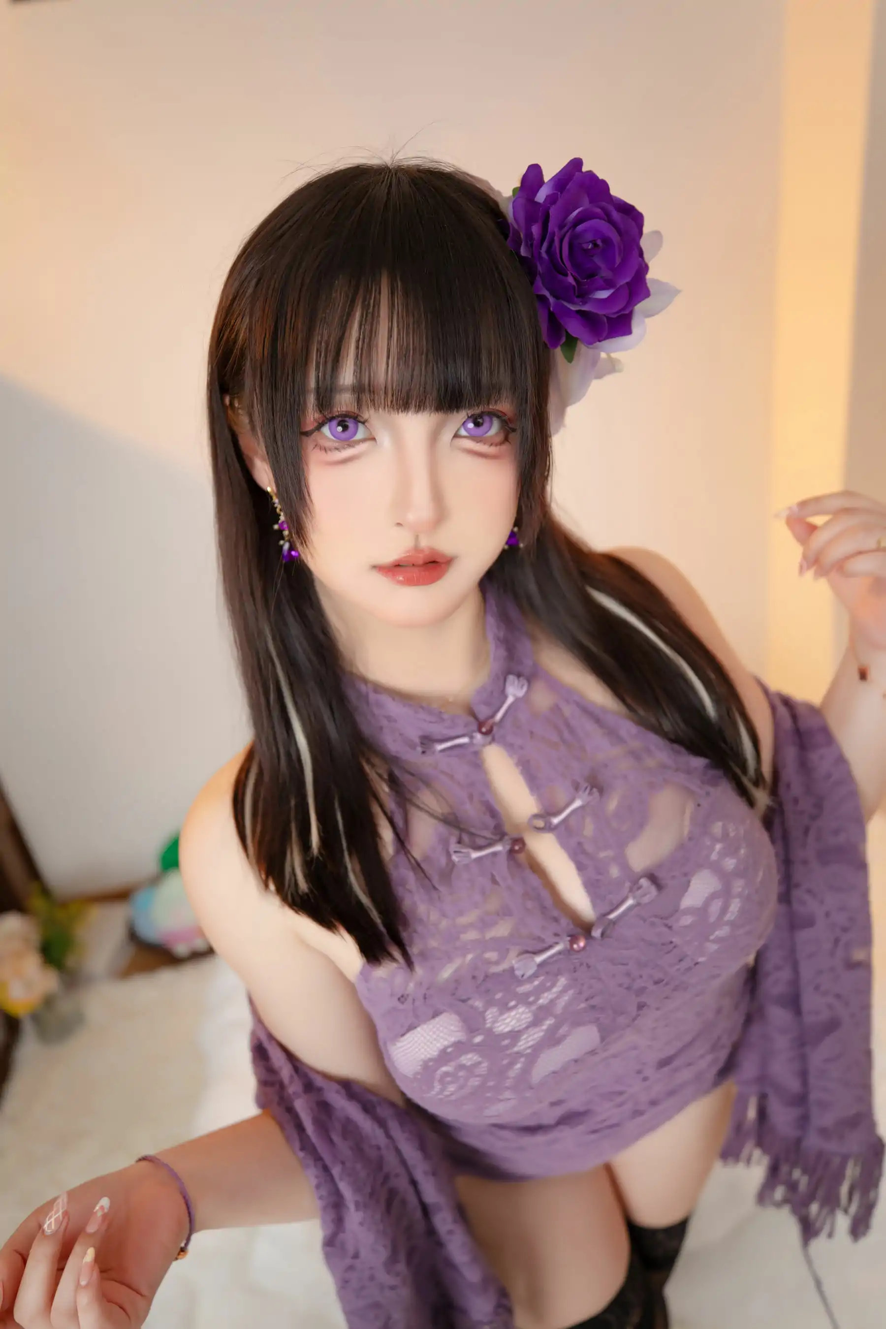 萝莉 神楽板真冬 之紫色心情