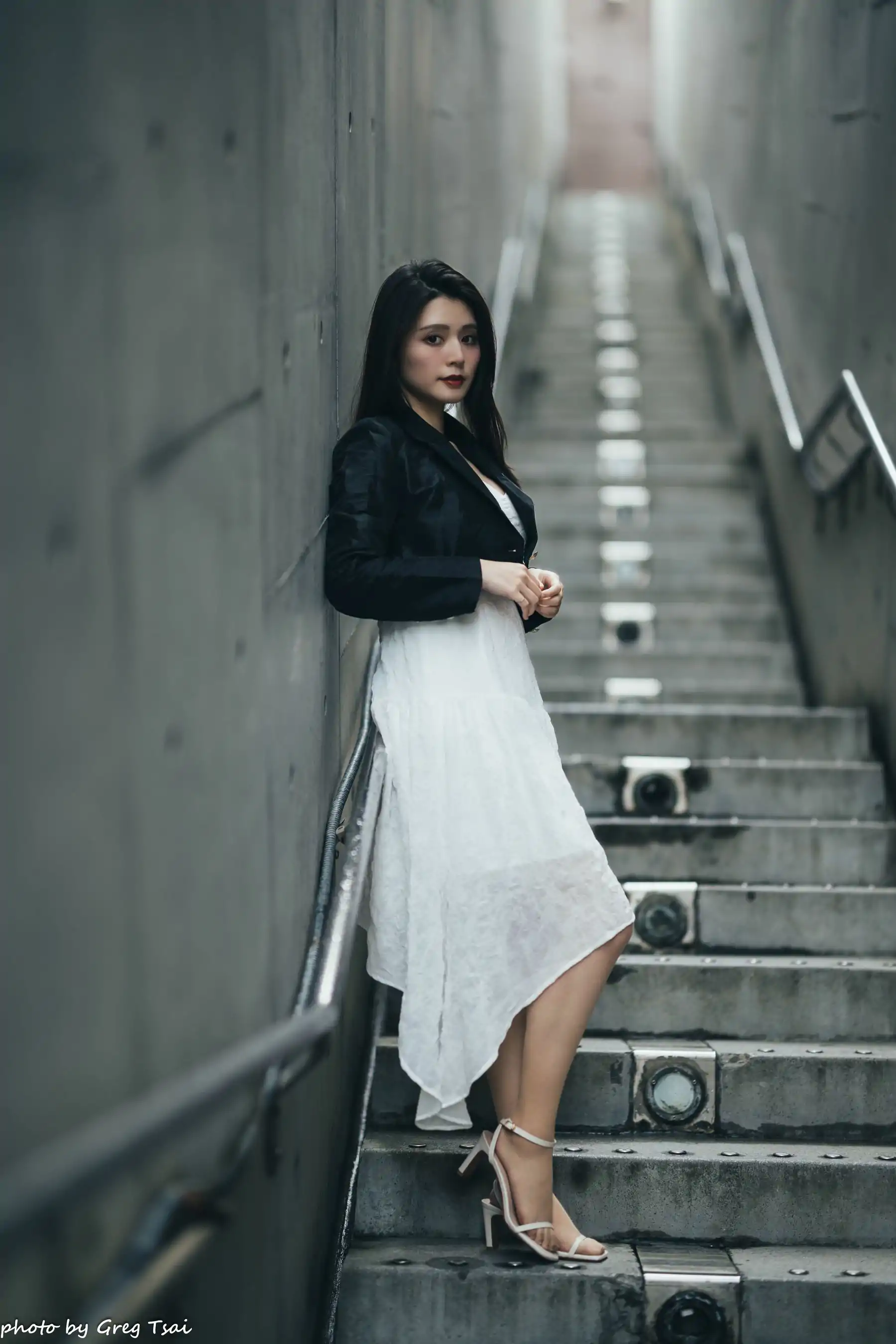 筱筱 - 天台连衣裙