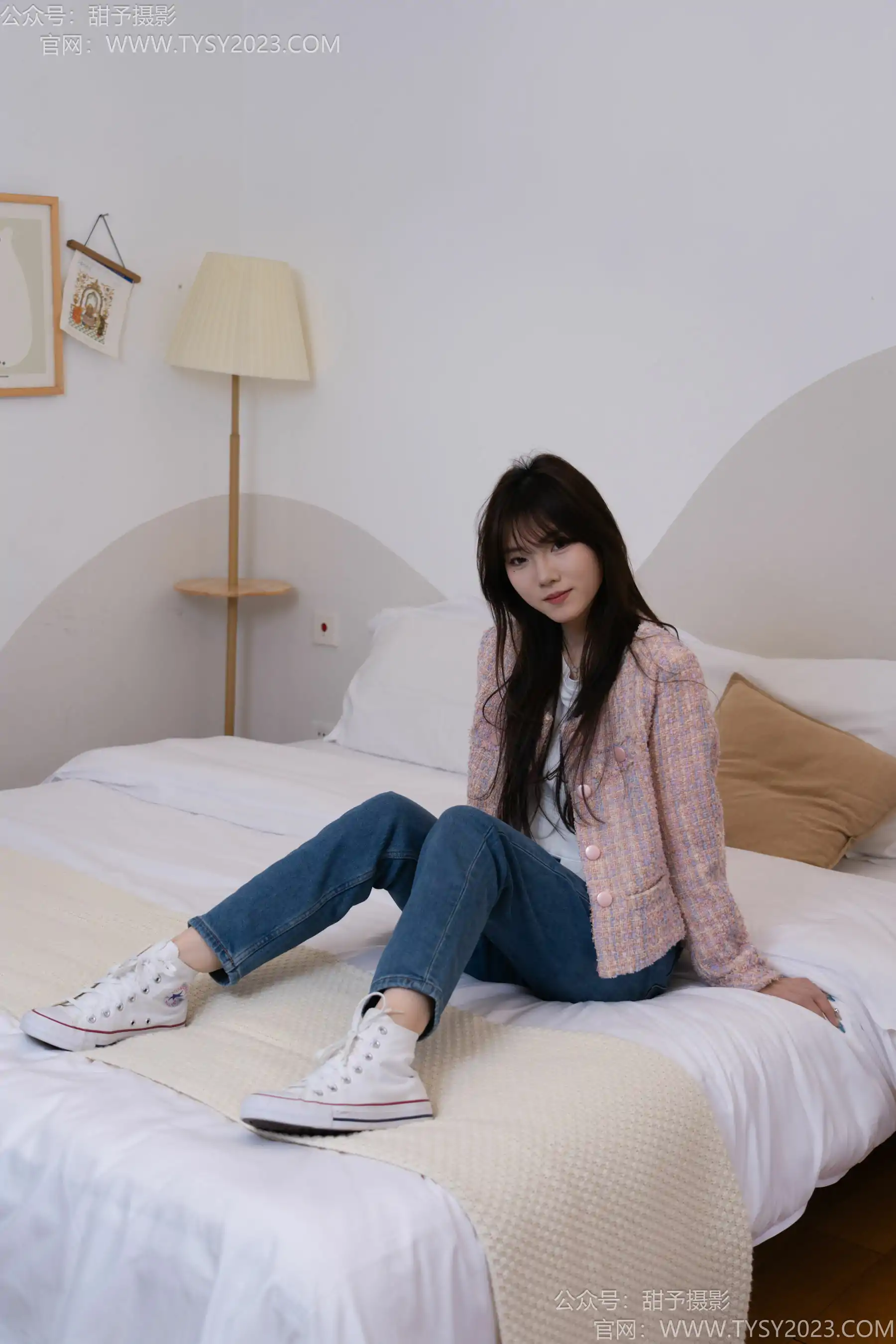 甜予摄影 No.189 璇璇 - 帆布鞋、裸足、抖腿剧情