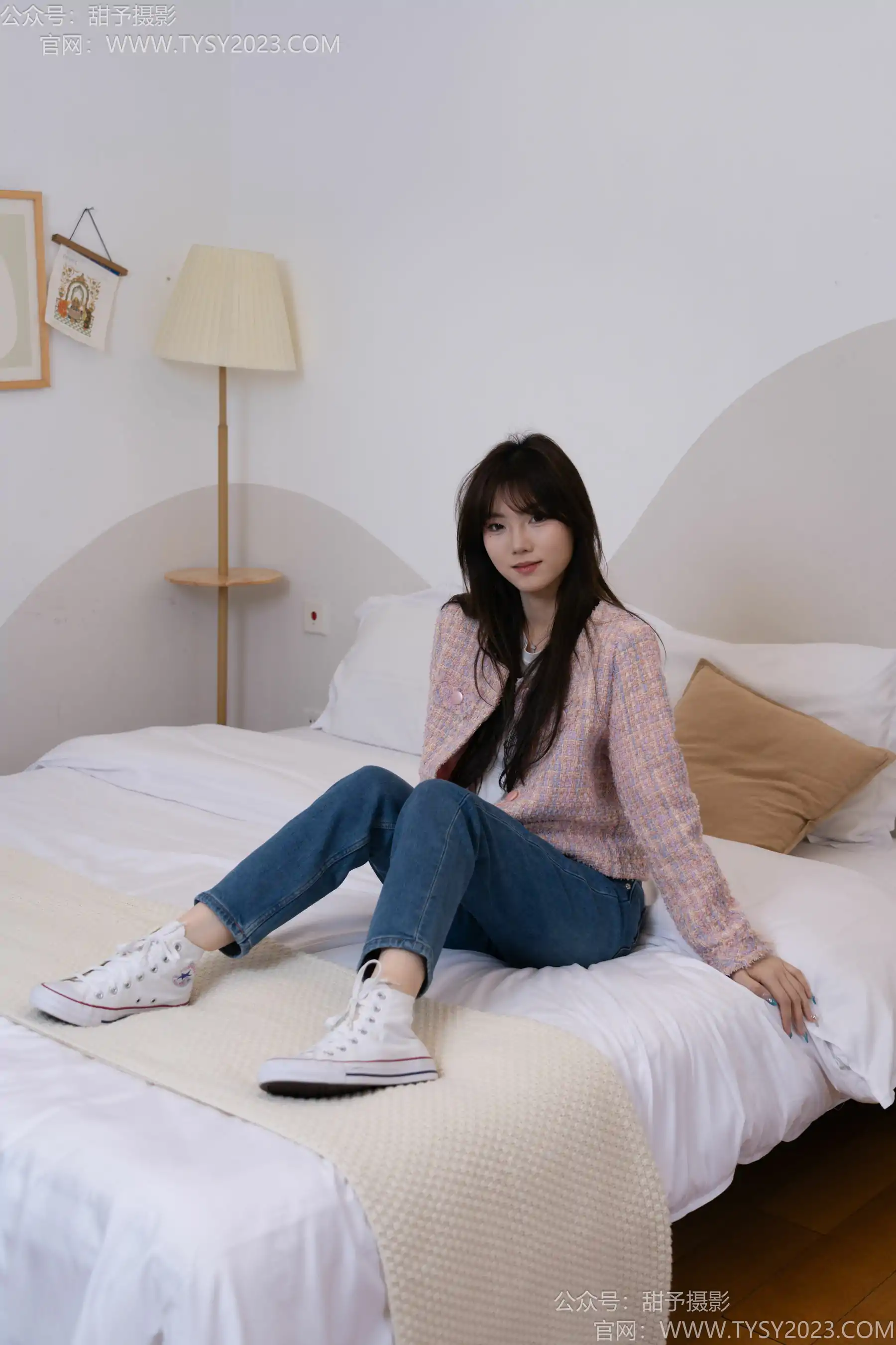 甜予摄影 No.189 璇璇 - 帆布鞋、裸足、抖腿剧情