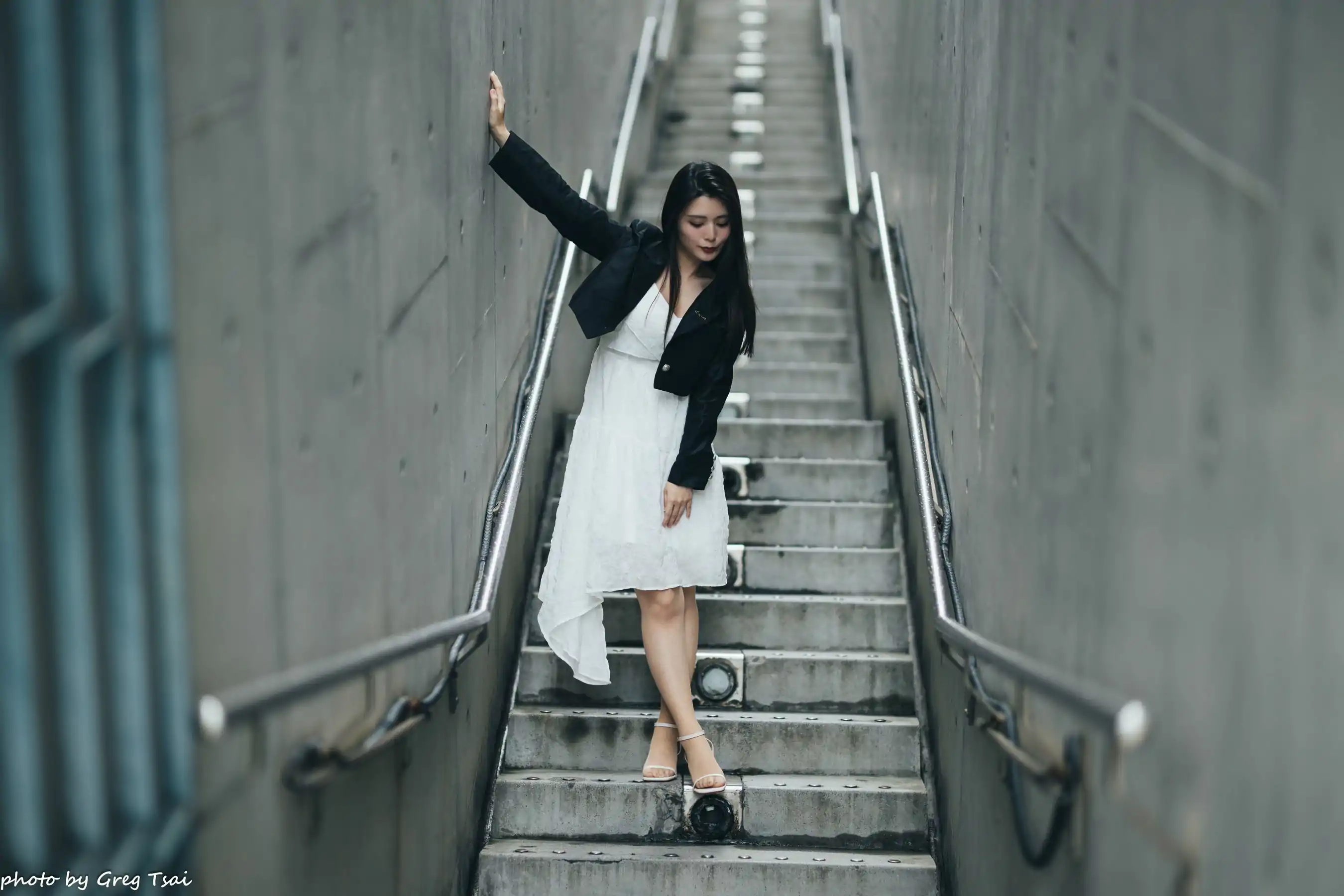 筱筱 - 天台连衣裙