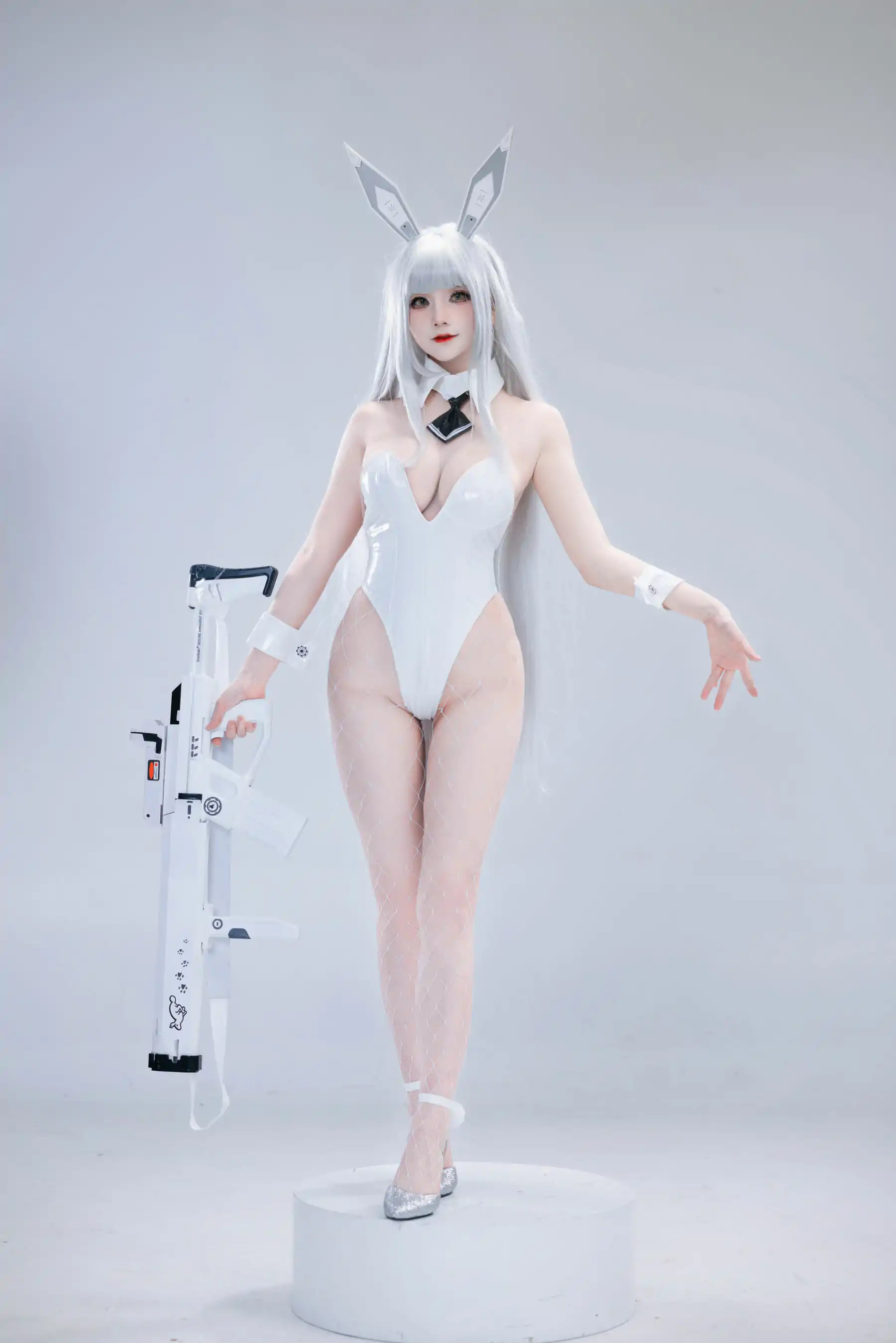 COS妹子 仙九Airi - 白兔