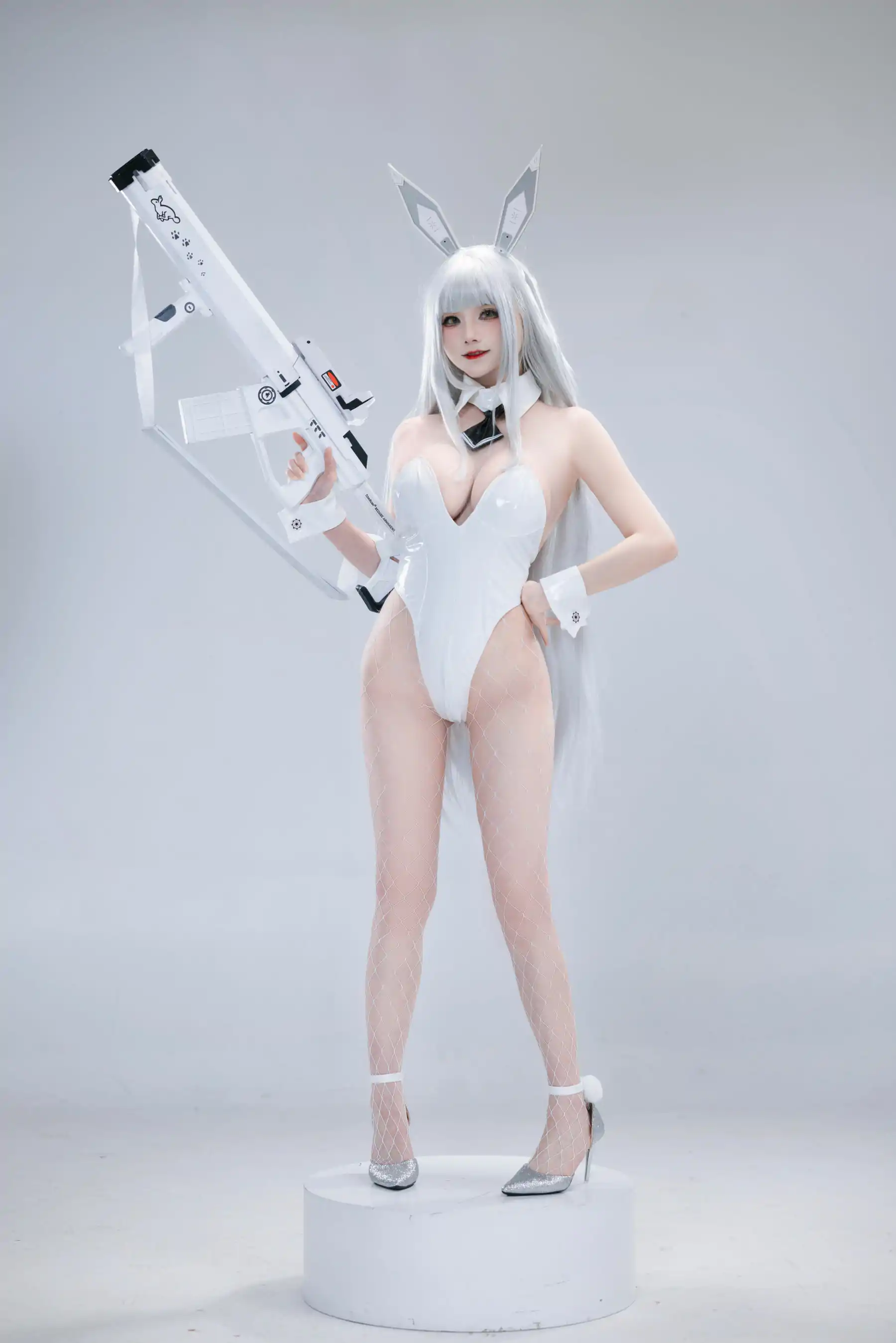 COS妹子 仙九Airi - 白兔