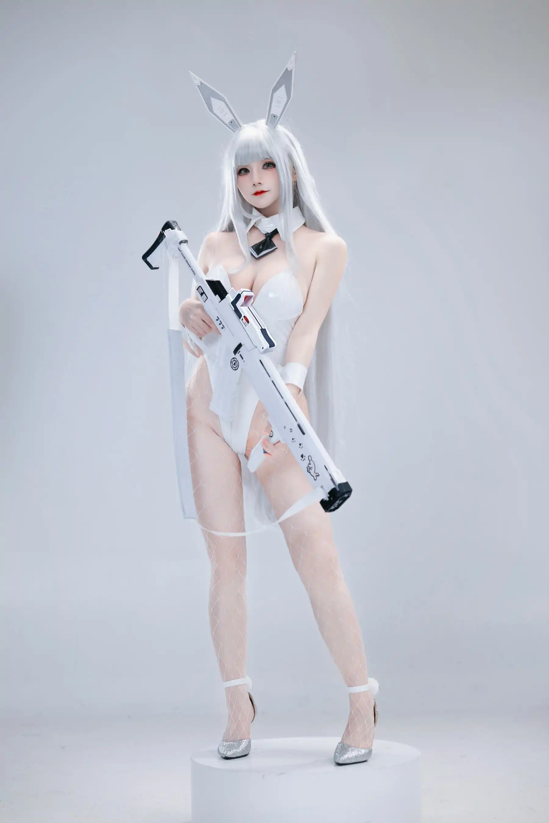 COS妹子 仙九Airi - 白兔